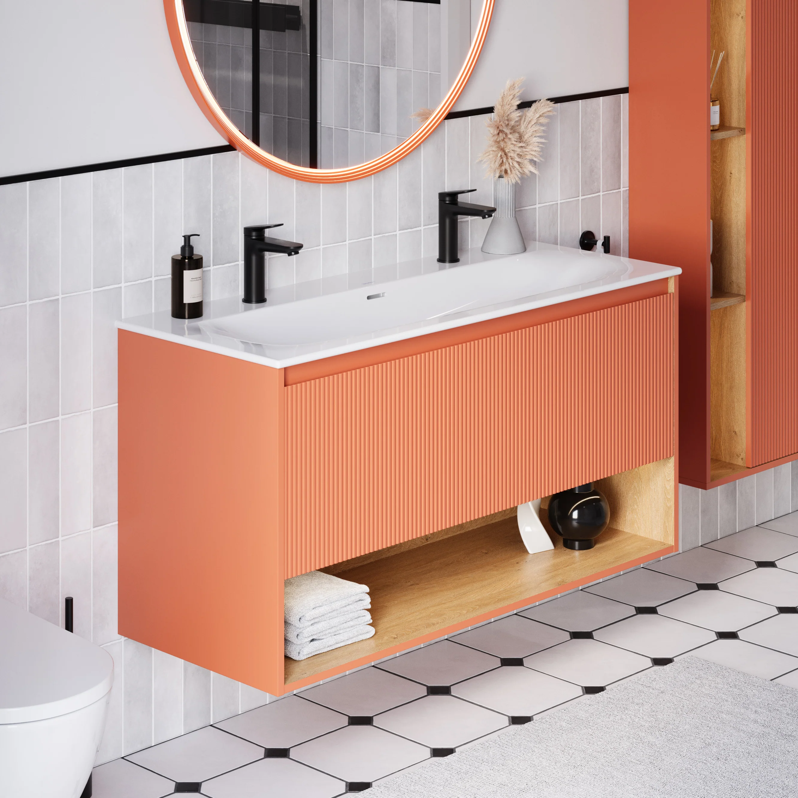 Bademøbel sæt BELDIVO 120 cm - Image 38