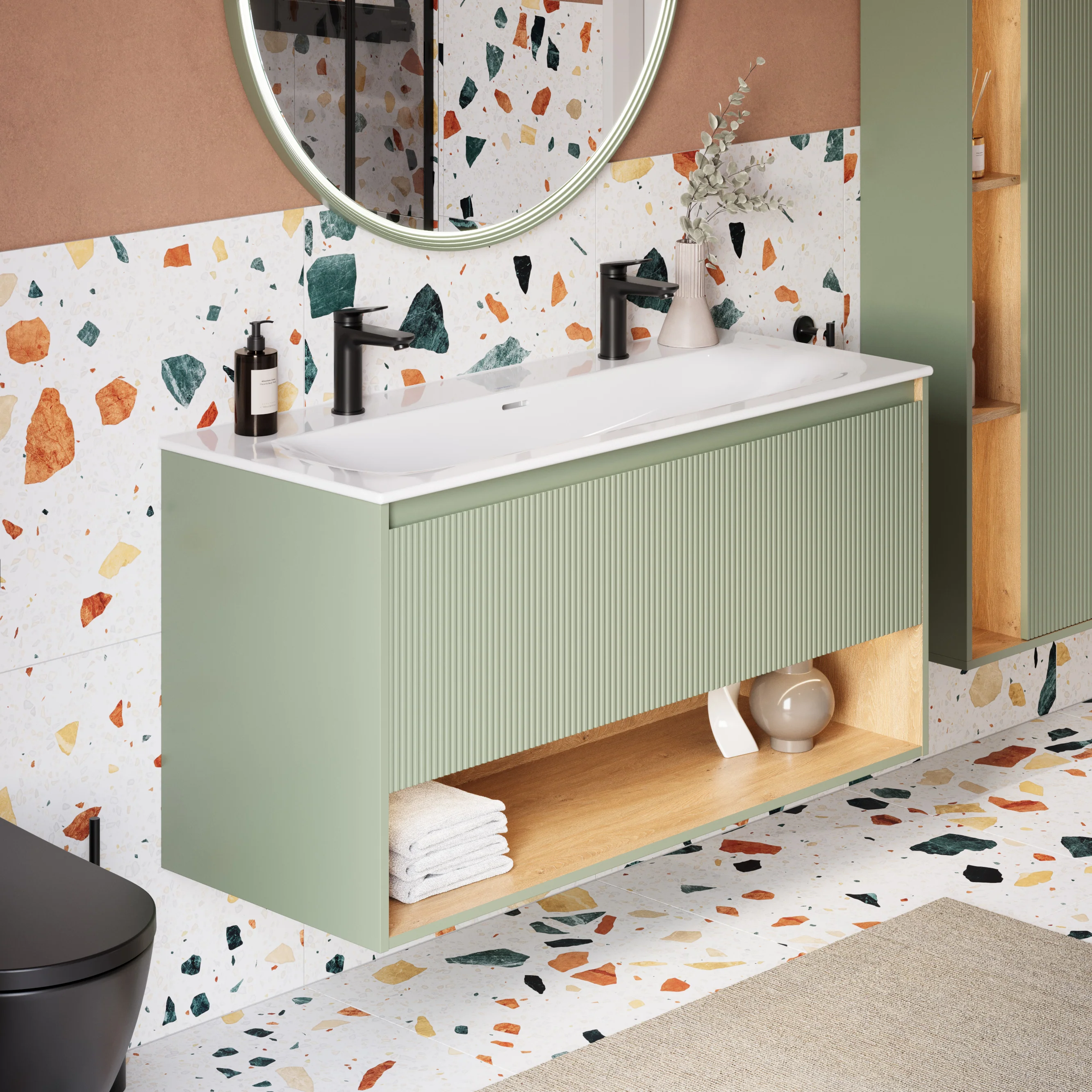 Bademøbel sæt BELDIVO 120 cm - Image 62