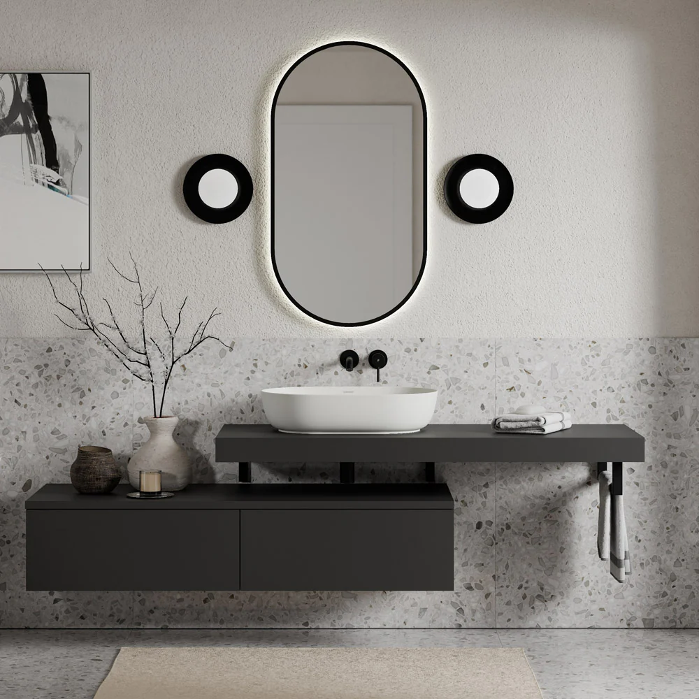 Badeværelsesmøbel JUVIA Float 100 cm til 160 cm - Image 43
