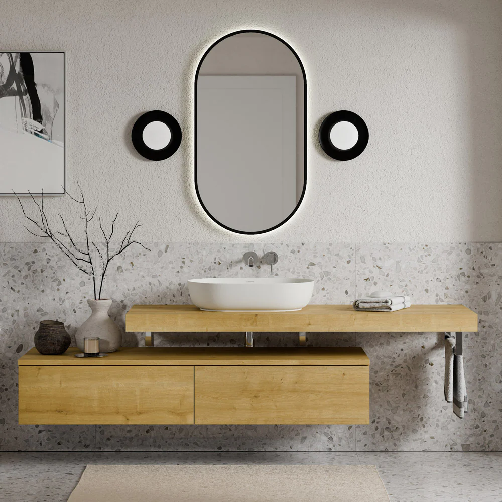 Badeværelsesmøbel JUVIA Float 100 cm til 160 cm - Image 62