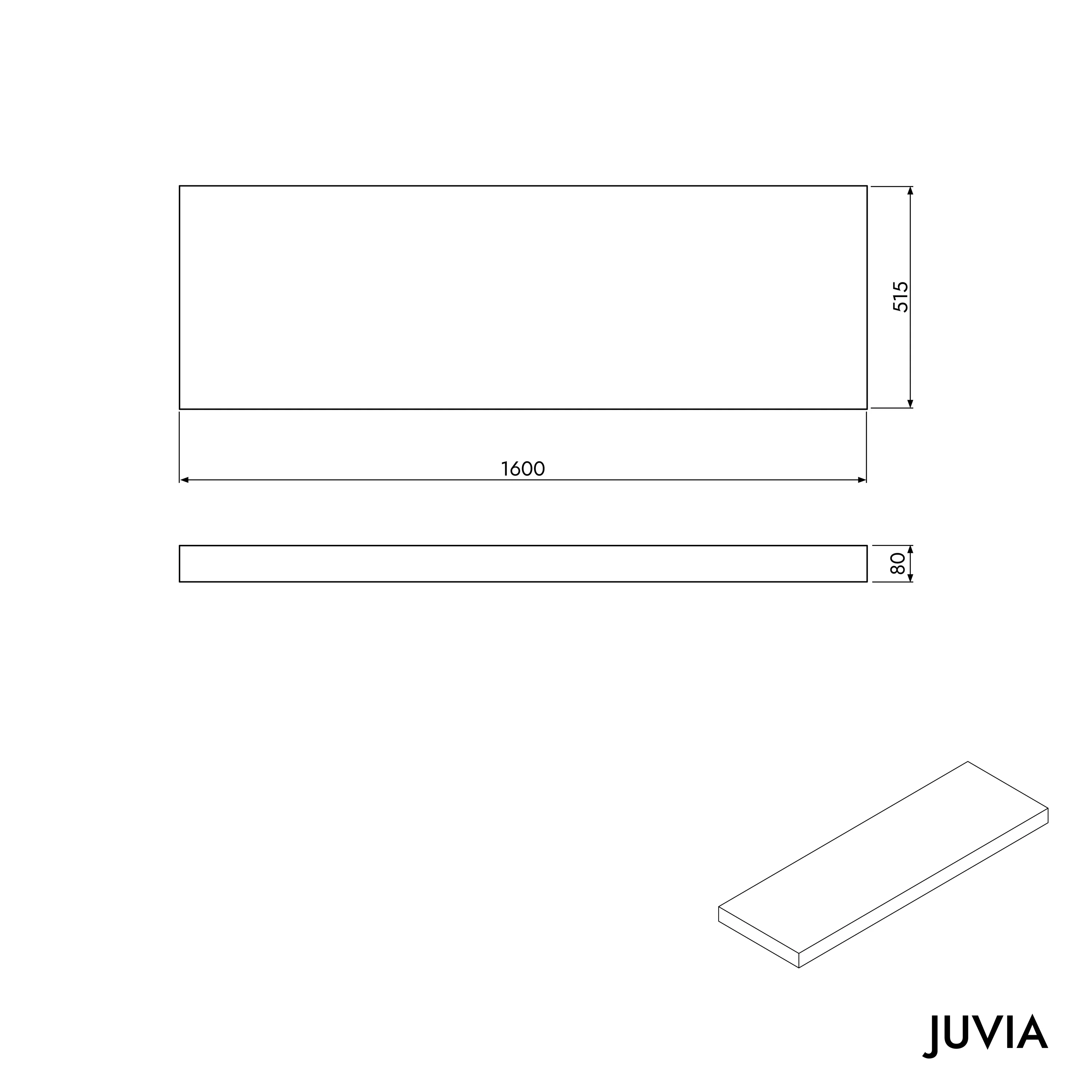 Badeværelsesmøbler JUVIA Compact 100 cm til 160 cm - Image 89