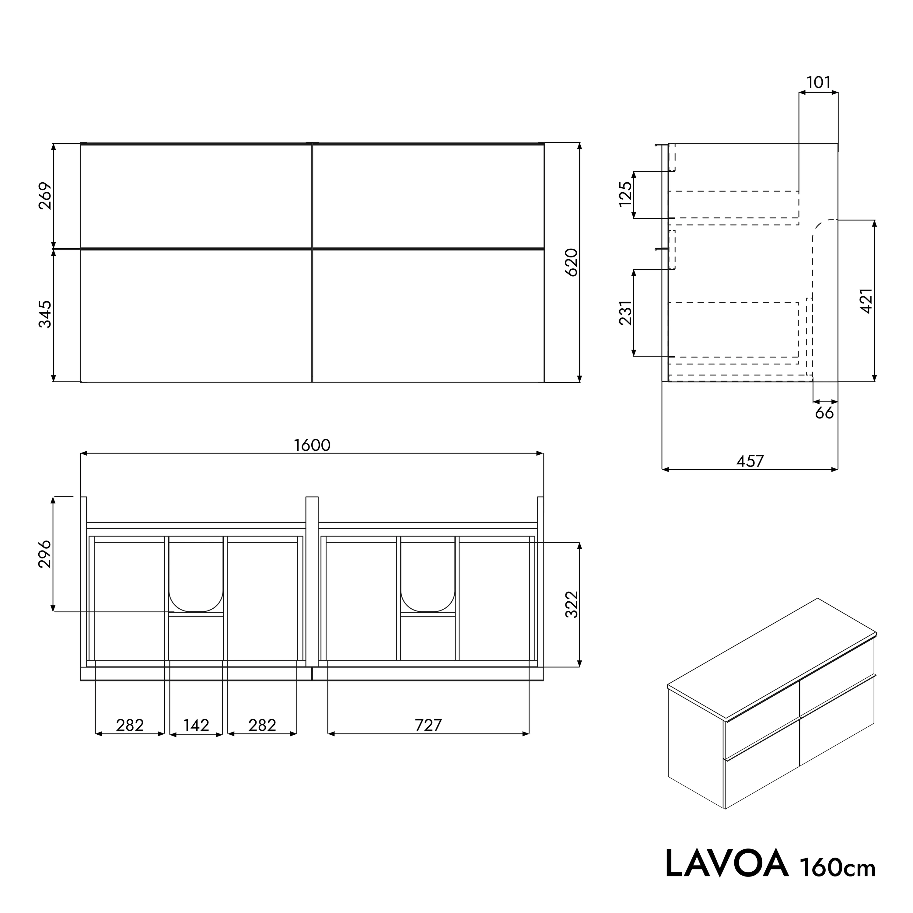 Underskab LAVOA 1600 - Image 91
