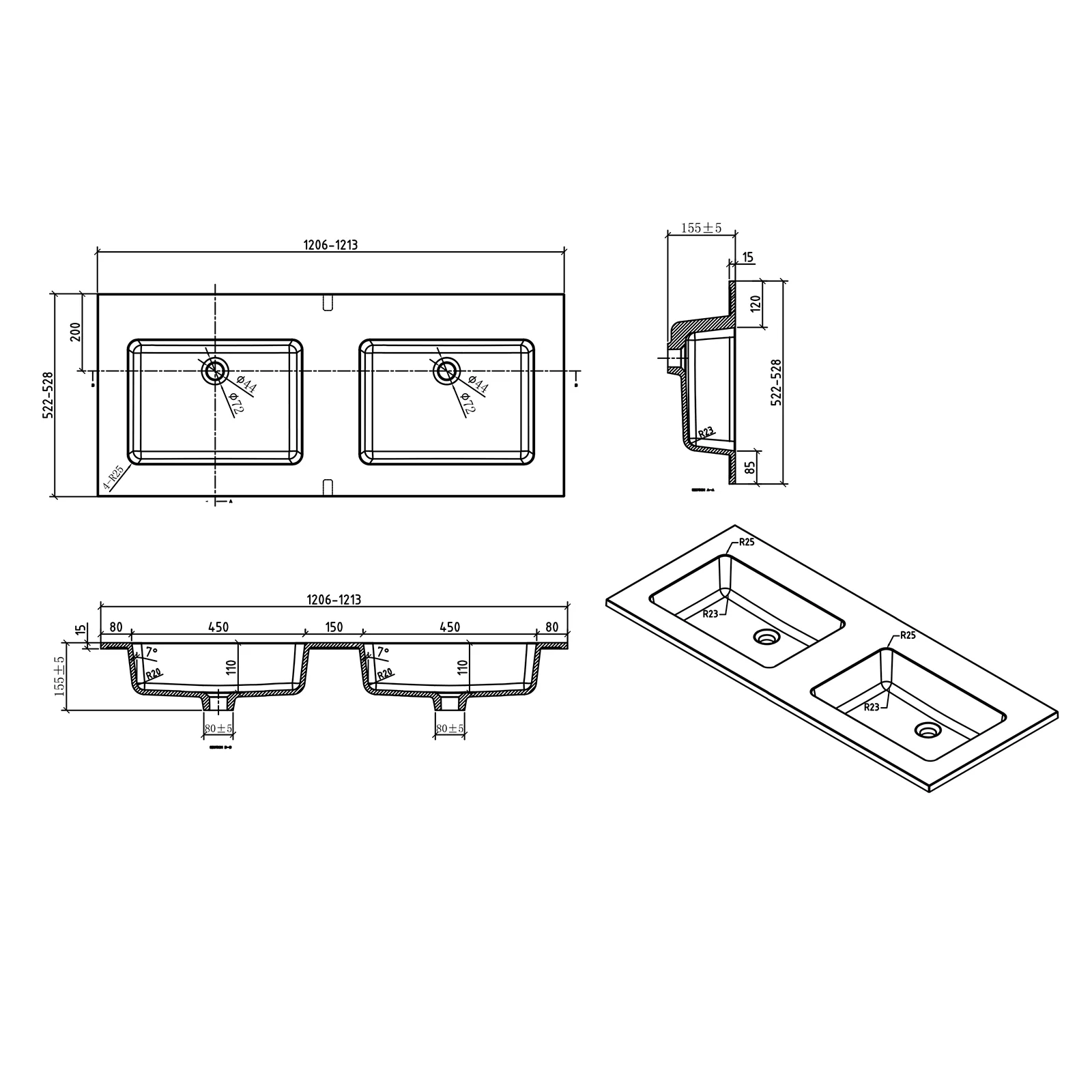Vaskeskab EDGE 1200 - Image 27