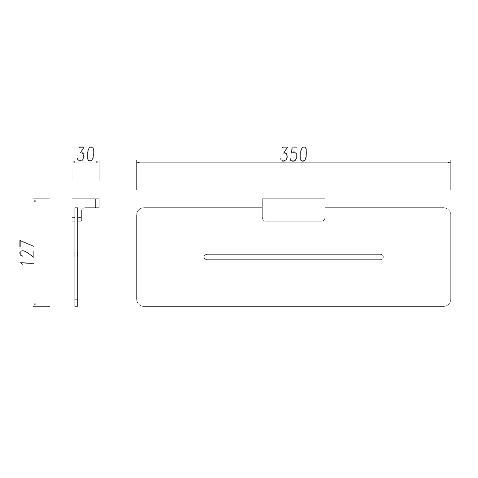 BERNSTEIN badeværelseshylde DA603 - Image 3