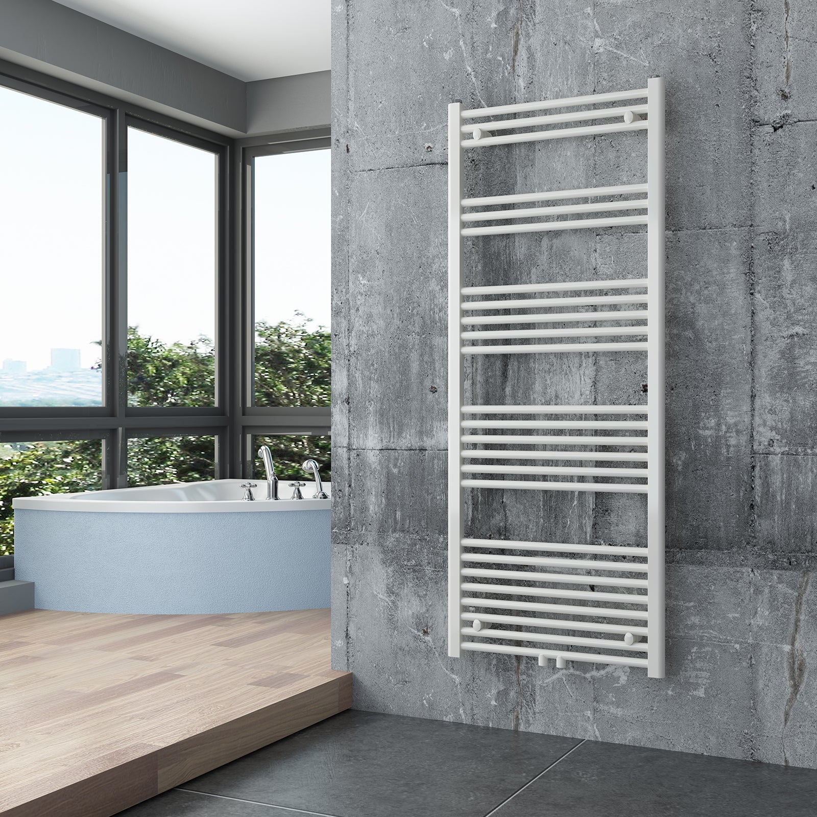 Badradiator håndklædevarmer R18W - Image 9