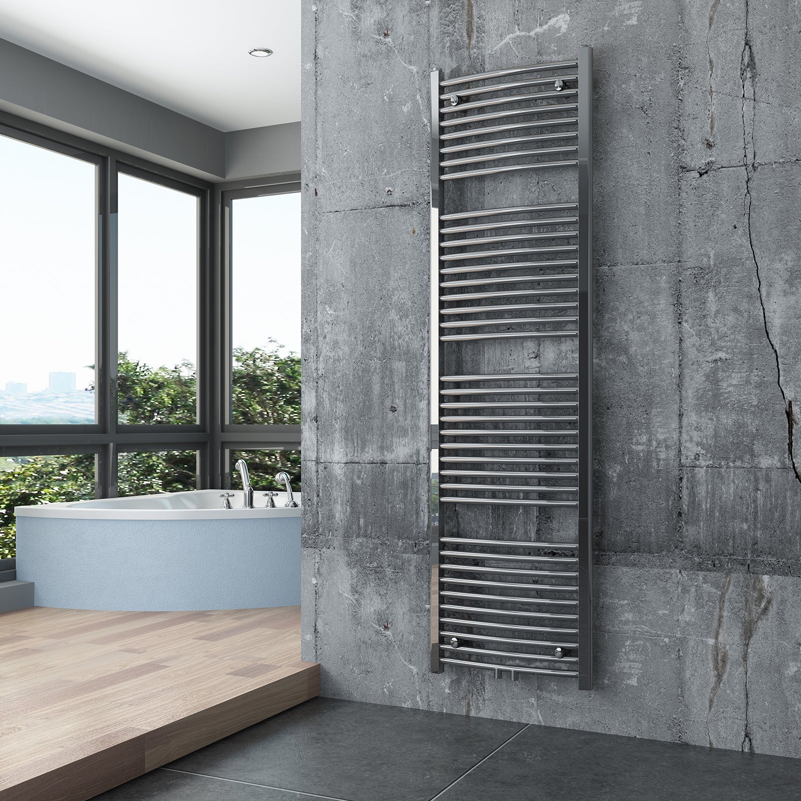 BERNSTEIN radiatorhåndklædevarmer til badeværelset R20C - Image 7