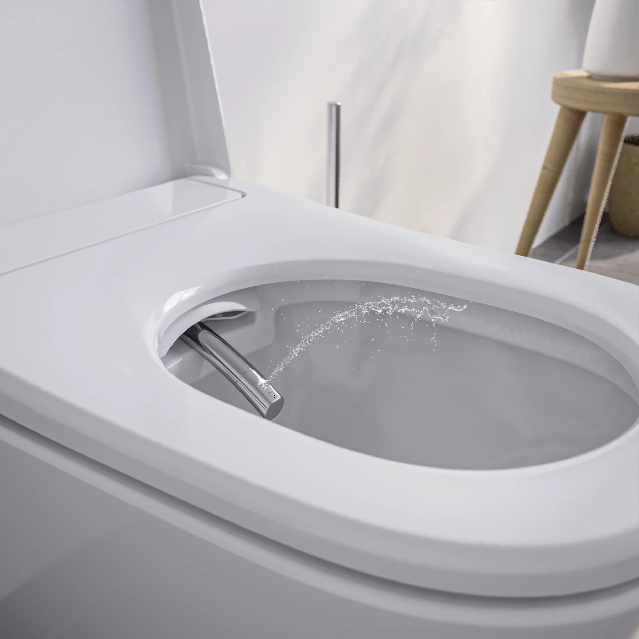 Douchetoilet Basic 1104 Hvid - Image 4