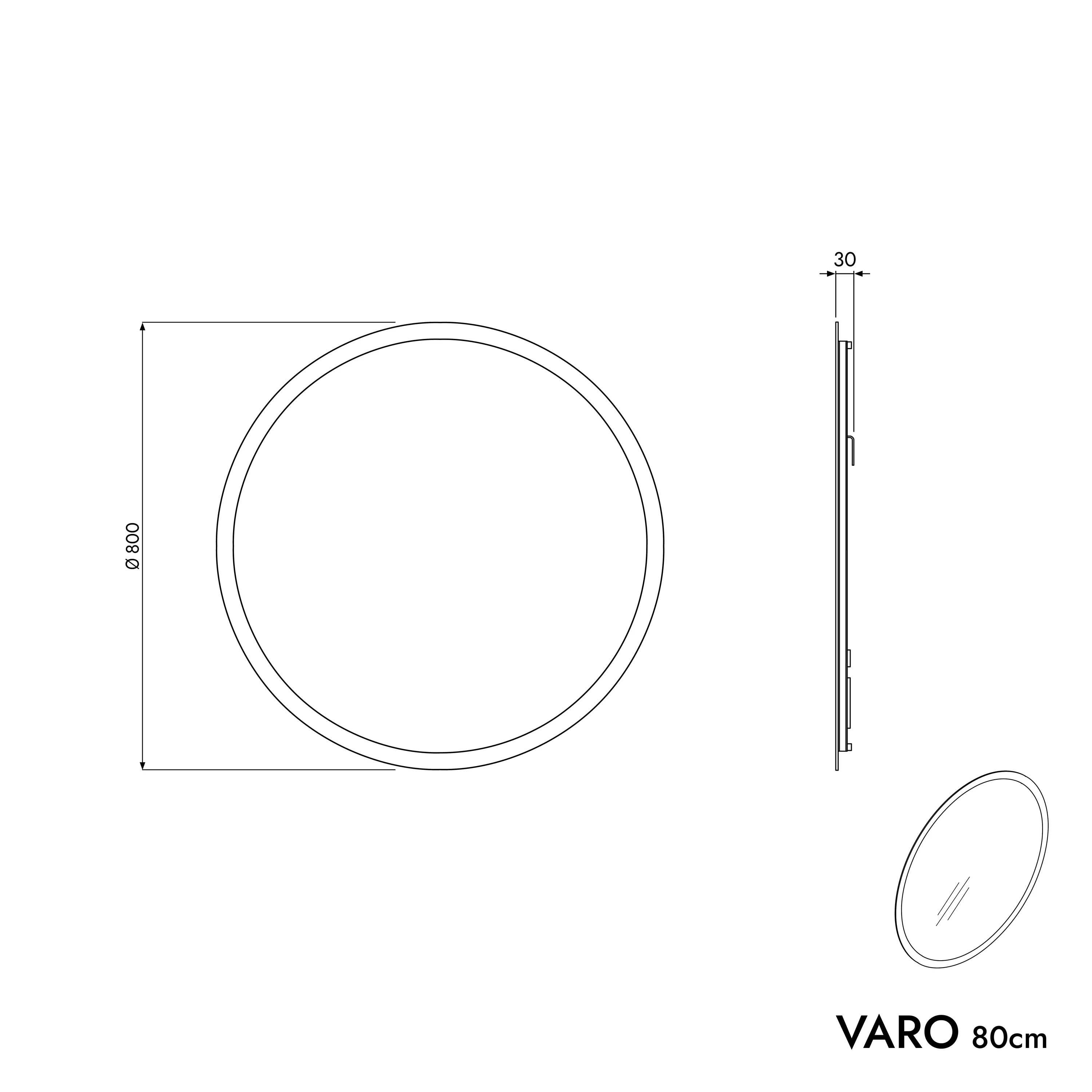 Badspejl VARO rund - Image 16