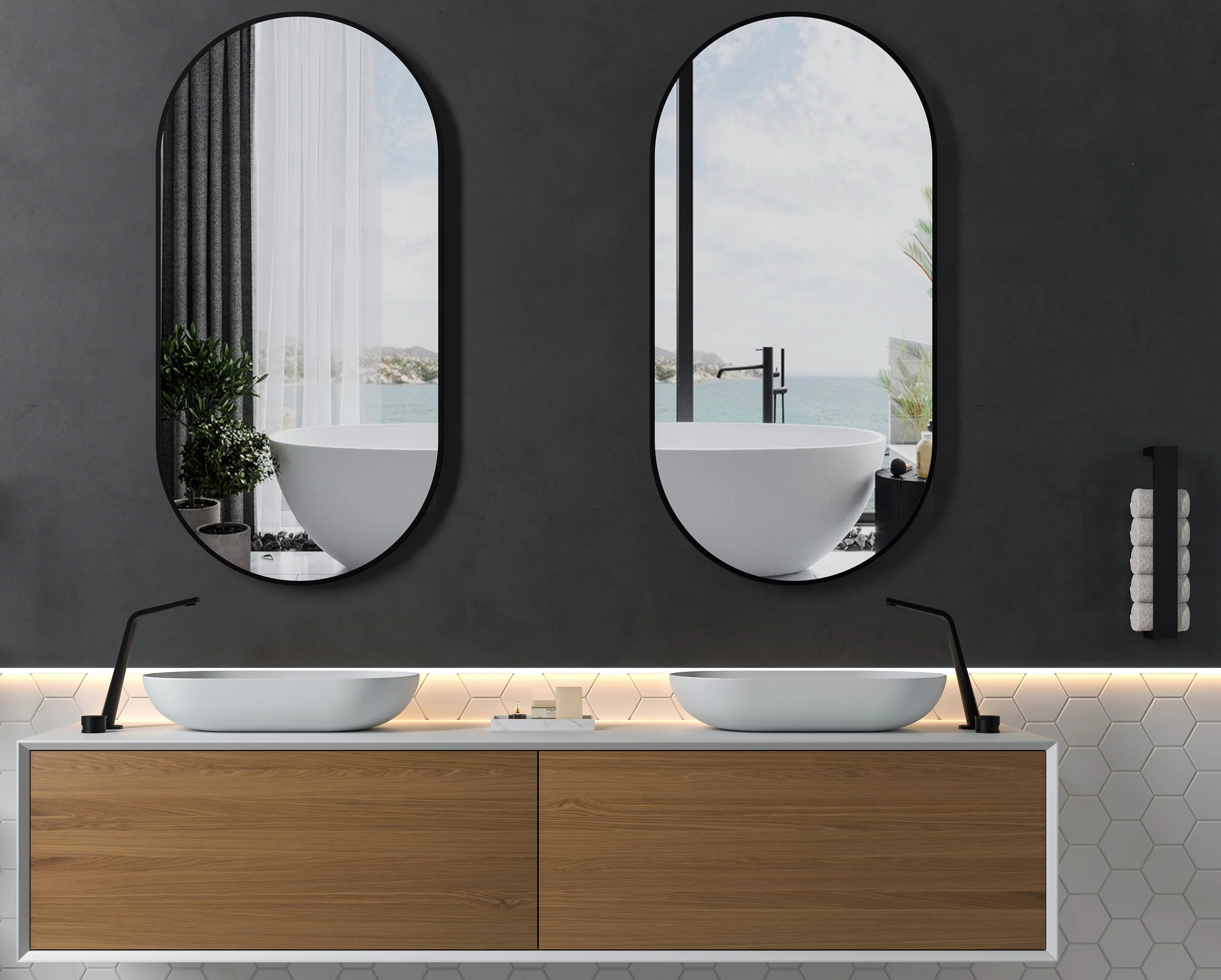 Håndvaskarmatur Badeværelsesarmatur XELO-Flex 160 - Image 10