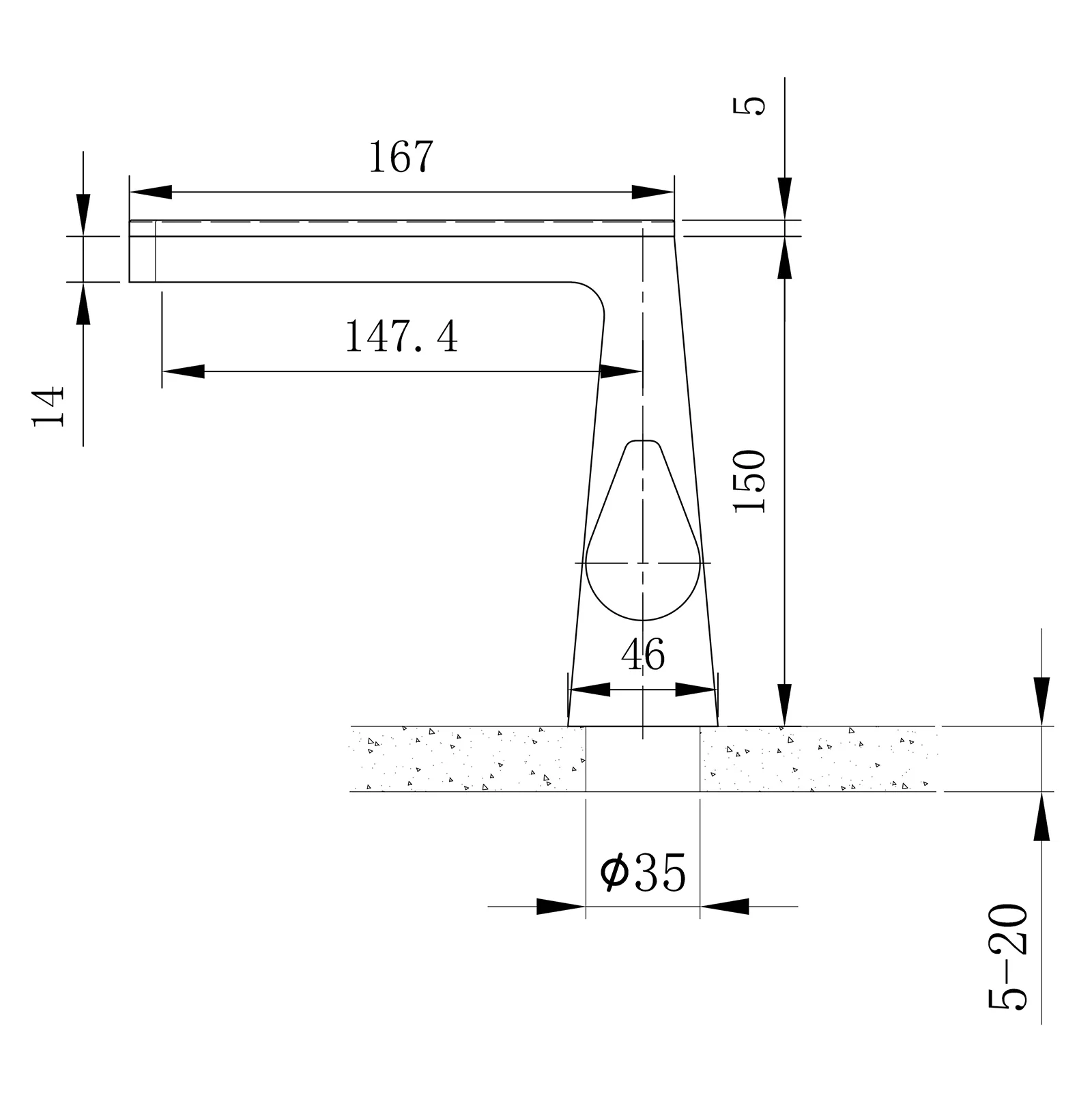 Design håndvaskarmatur NT7320 - Image 8