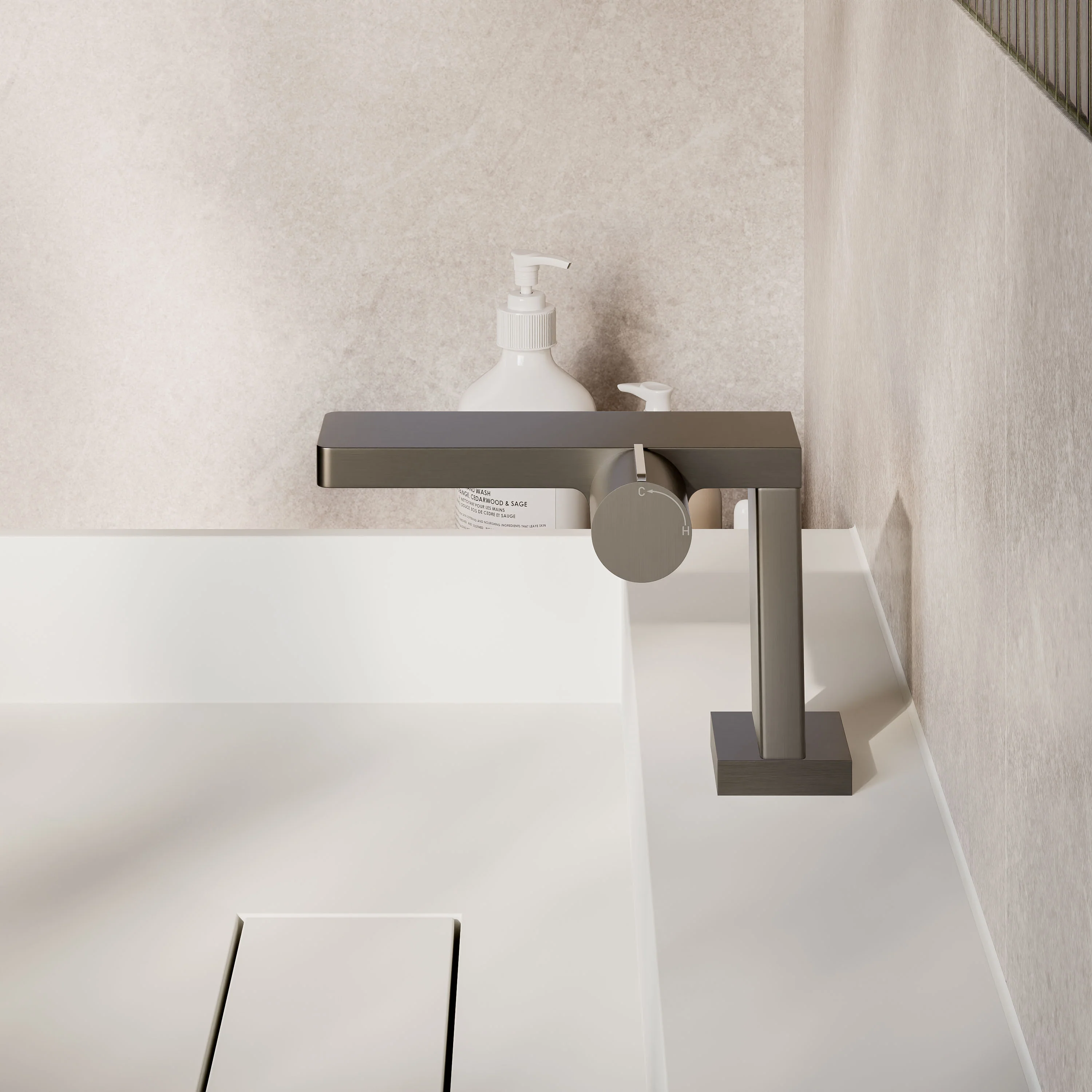 Design håndvaskarmatur Badeværelsesarmatur NT3110G - Image 3