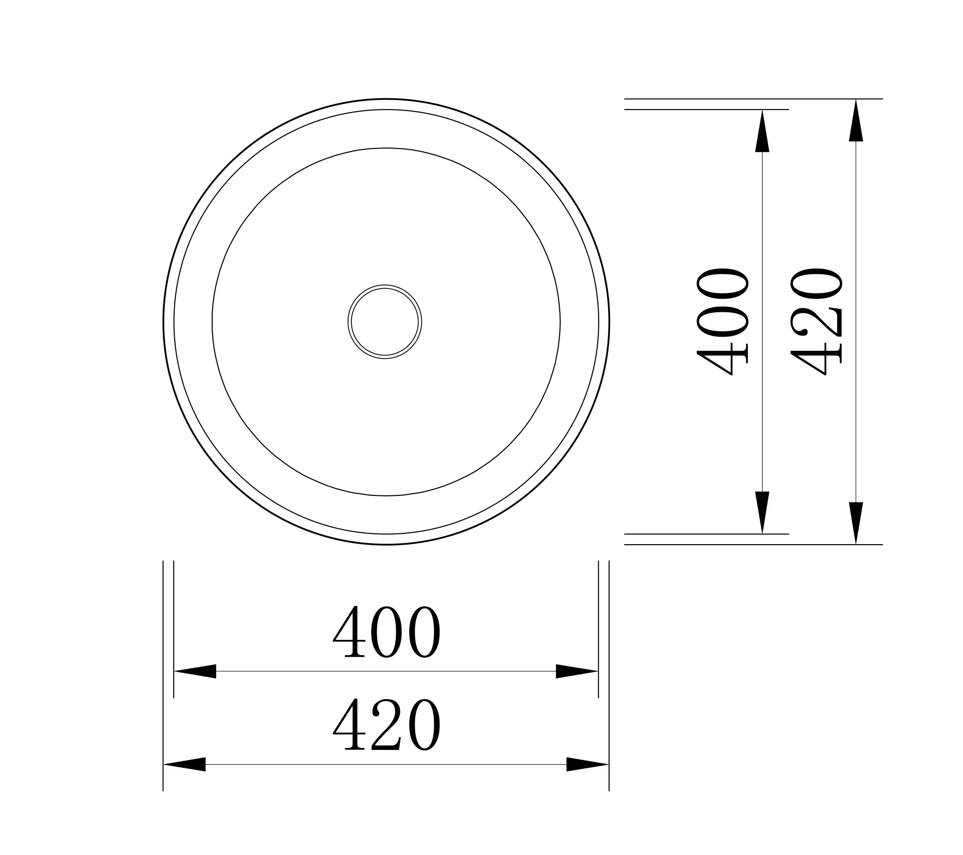 Bordmonteret Håndvask NT2430G - Image 11