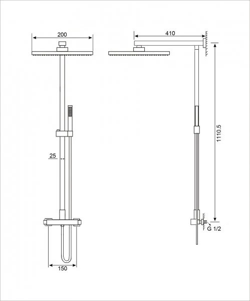 Brusesystem 8921C Basic med SEDAL-termostat - Image 8