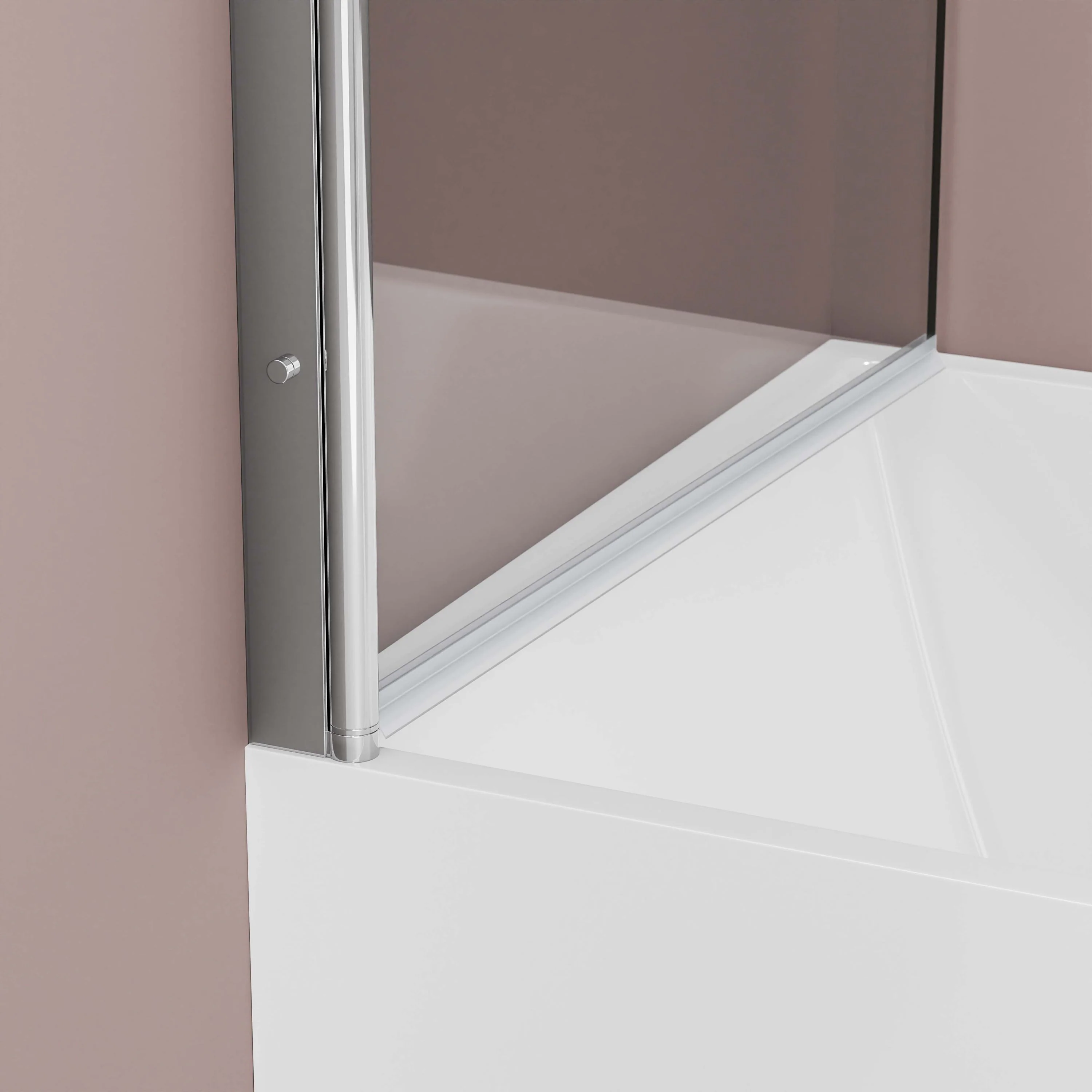 Brusekabine Nano ægte glas 6mm NT201 - profilfarve og -størrelse kan vælges - Image 8