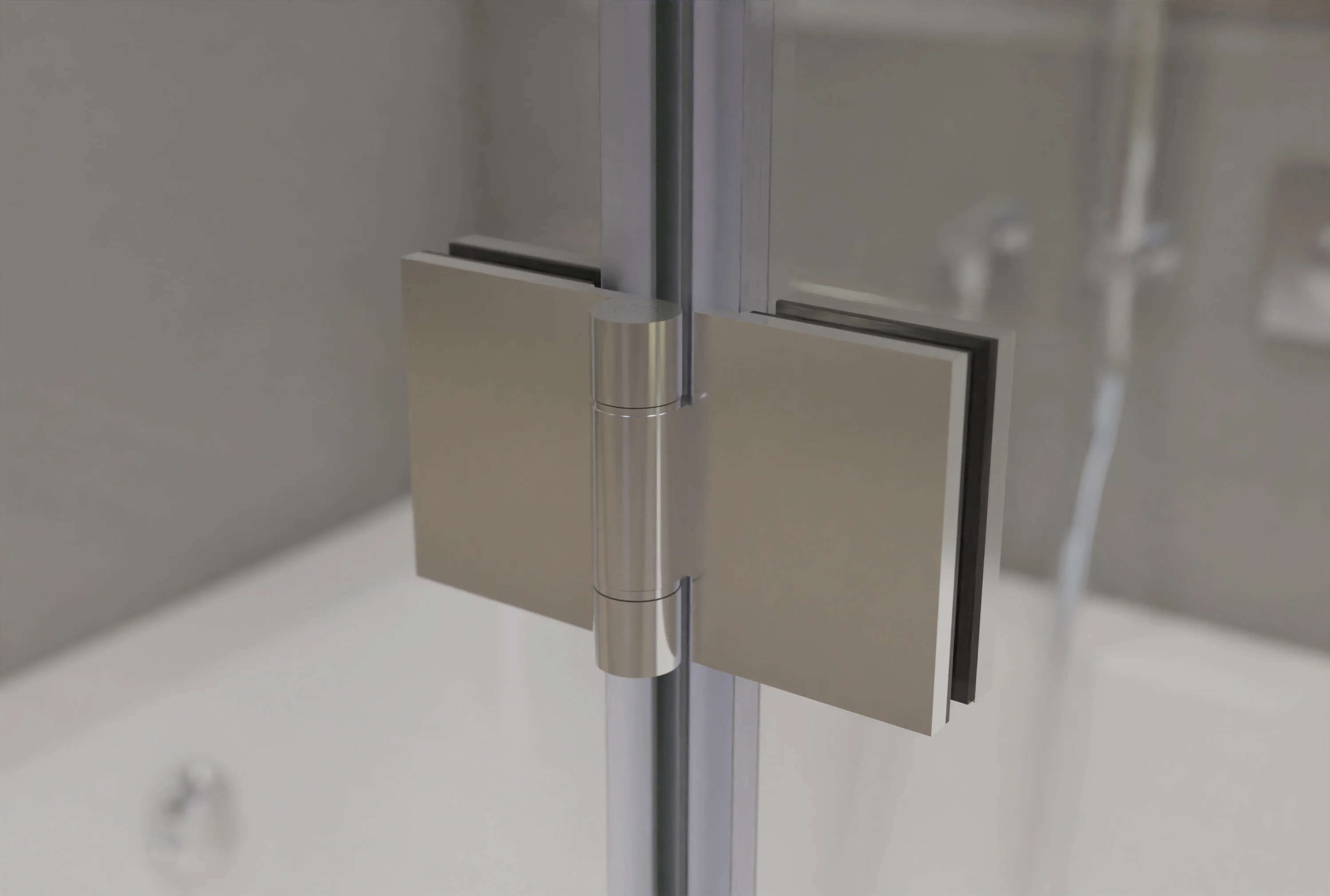 Brusekabine Nano ægte glas 6mm NT209 - 120 x 140 cm - profilfarve kan vælges - Image 20