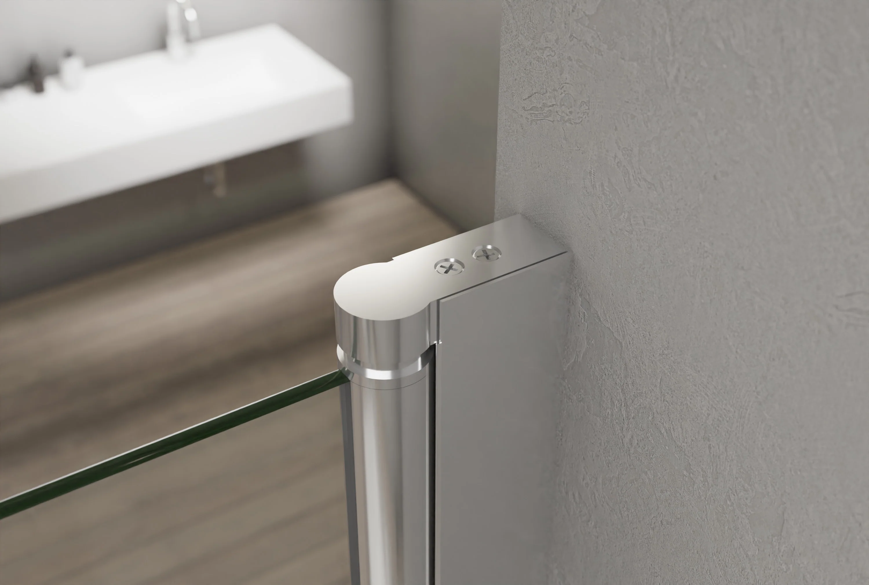 Brusekabine Nano ægte glas 6mm NT209 - 120 x 140 cm - profilfarve kan vælges - Image 21