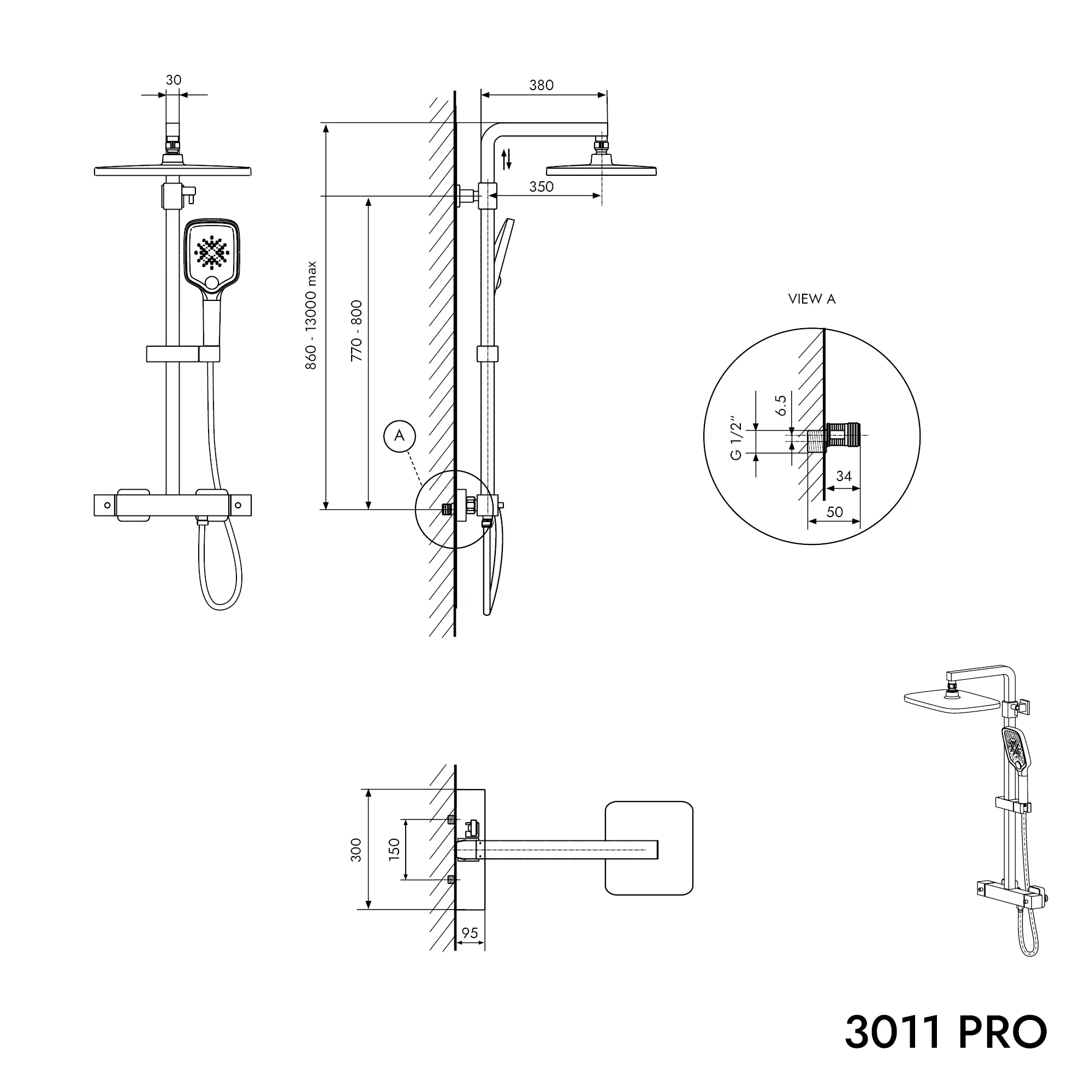 Brusestang Termostat 3011 PRO - Image 5