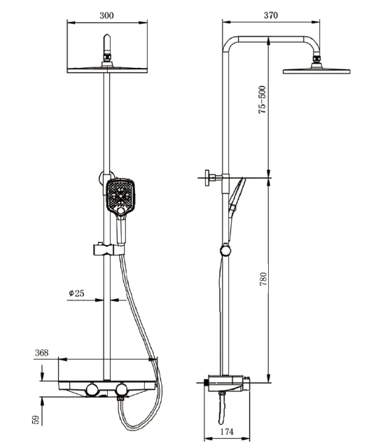 Brusesystem termostat BS371 - Image 33