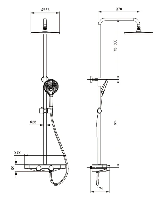 Brusesystem Termostat BS371 - Image 14