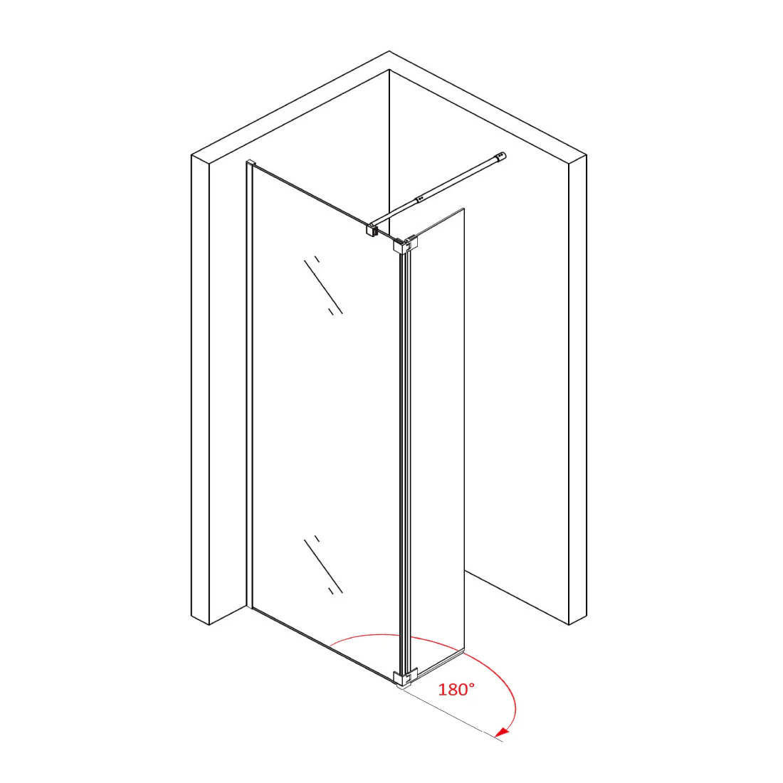 Walk-in sideelement NT106 - Image 10