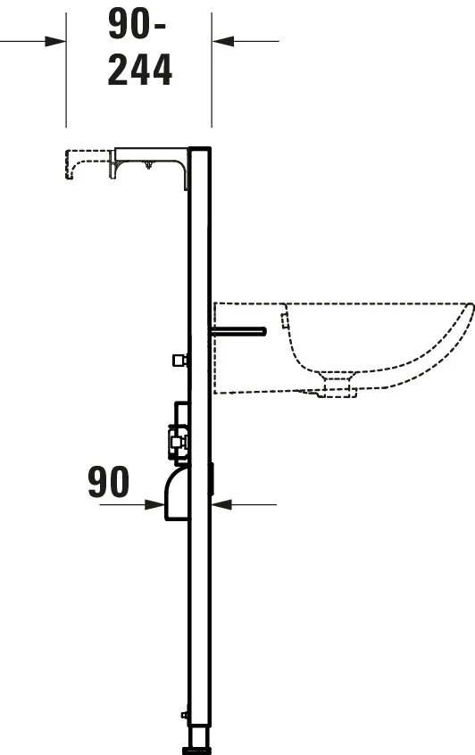 DuraSystem Waschtisch-Element, Standard - Image 5