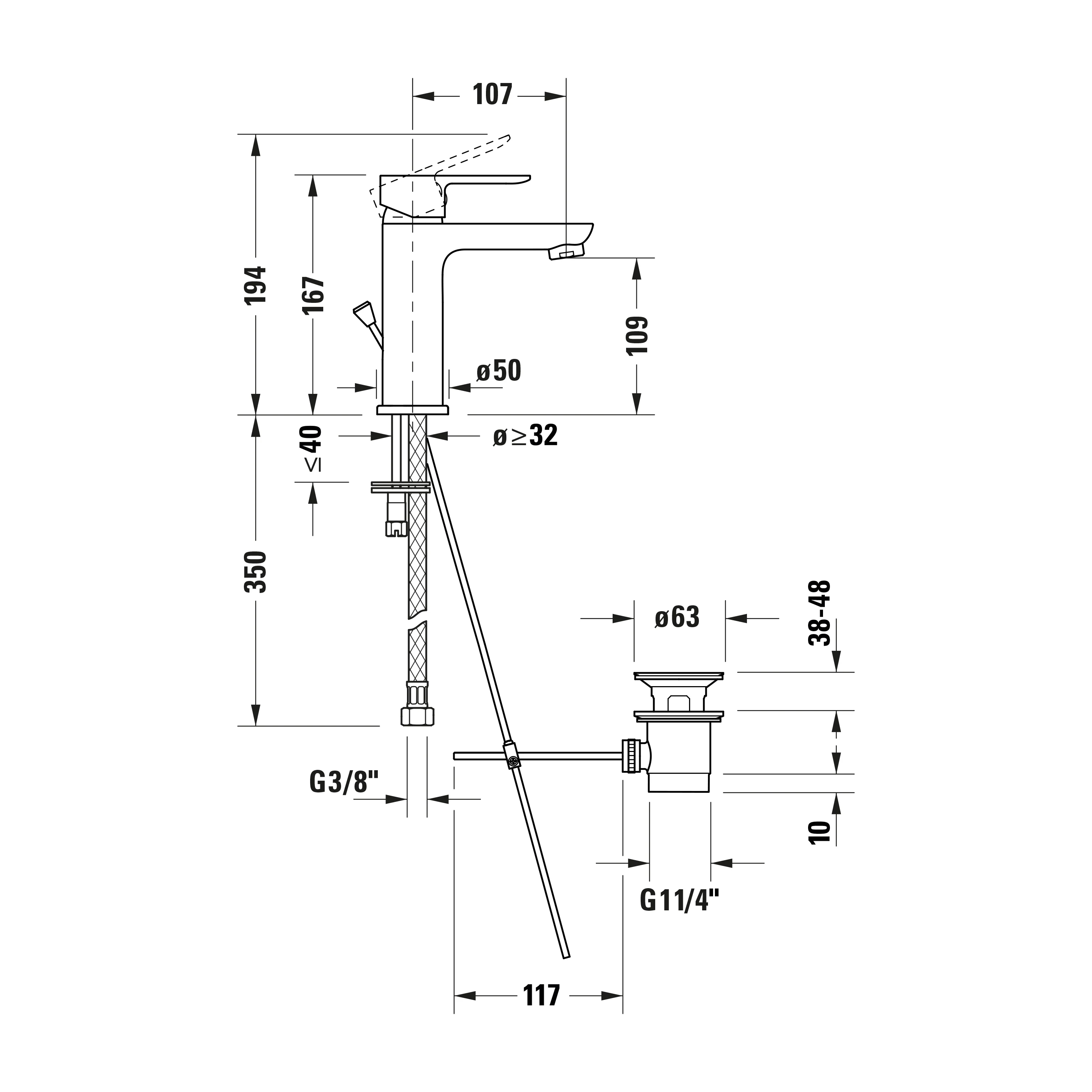 Duravit A.1 Waschtischarmatur - Image 6