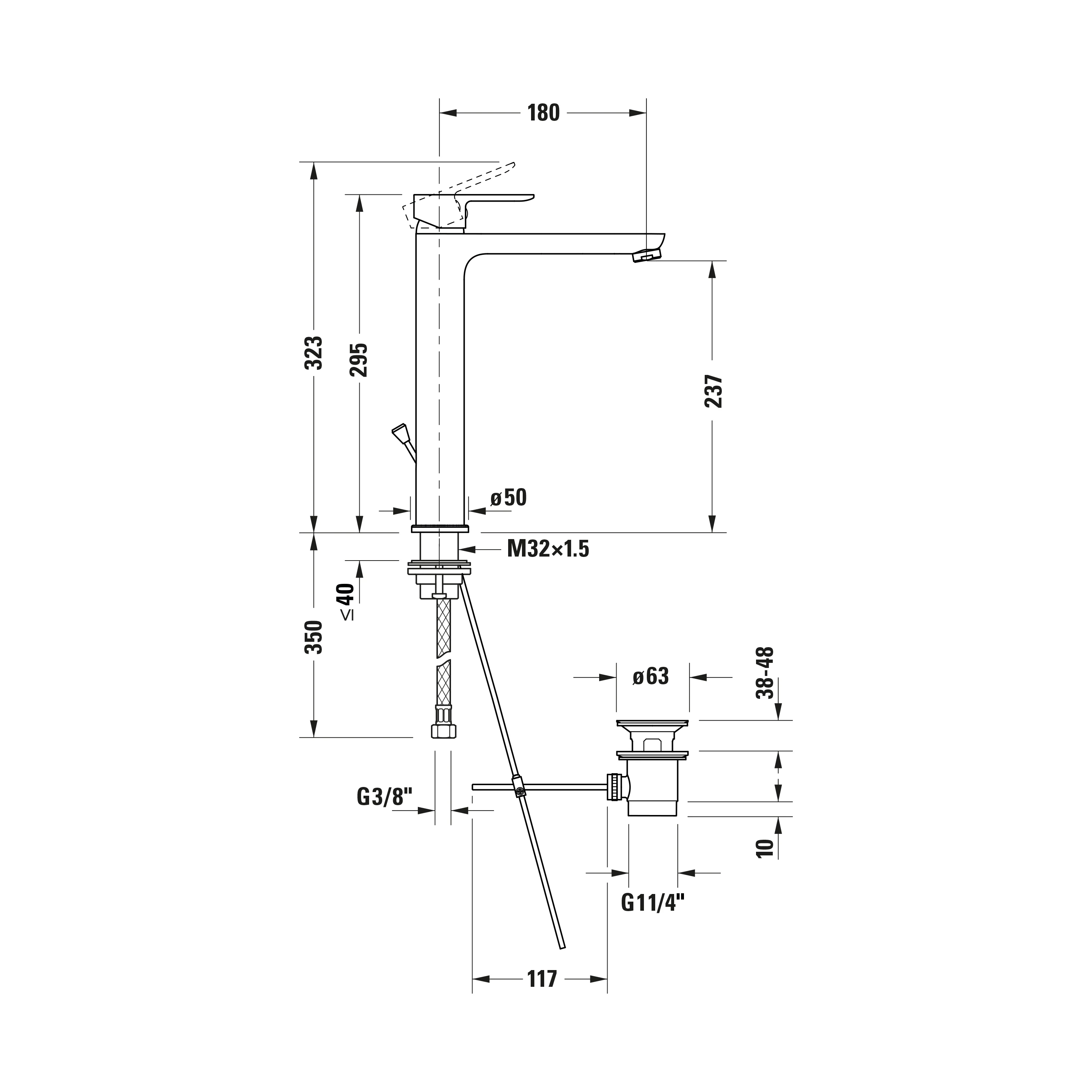 Duravit A.1 Waschtischarmatur - Image 7