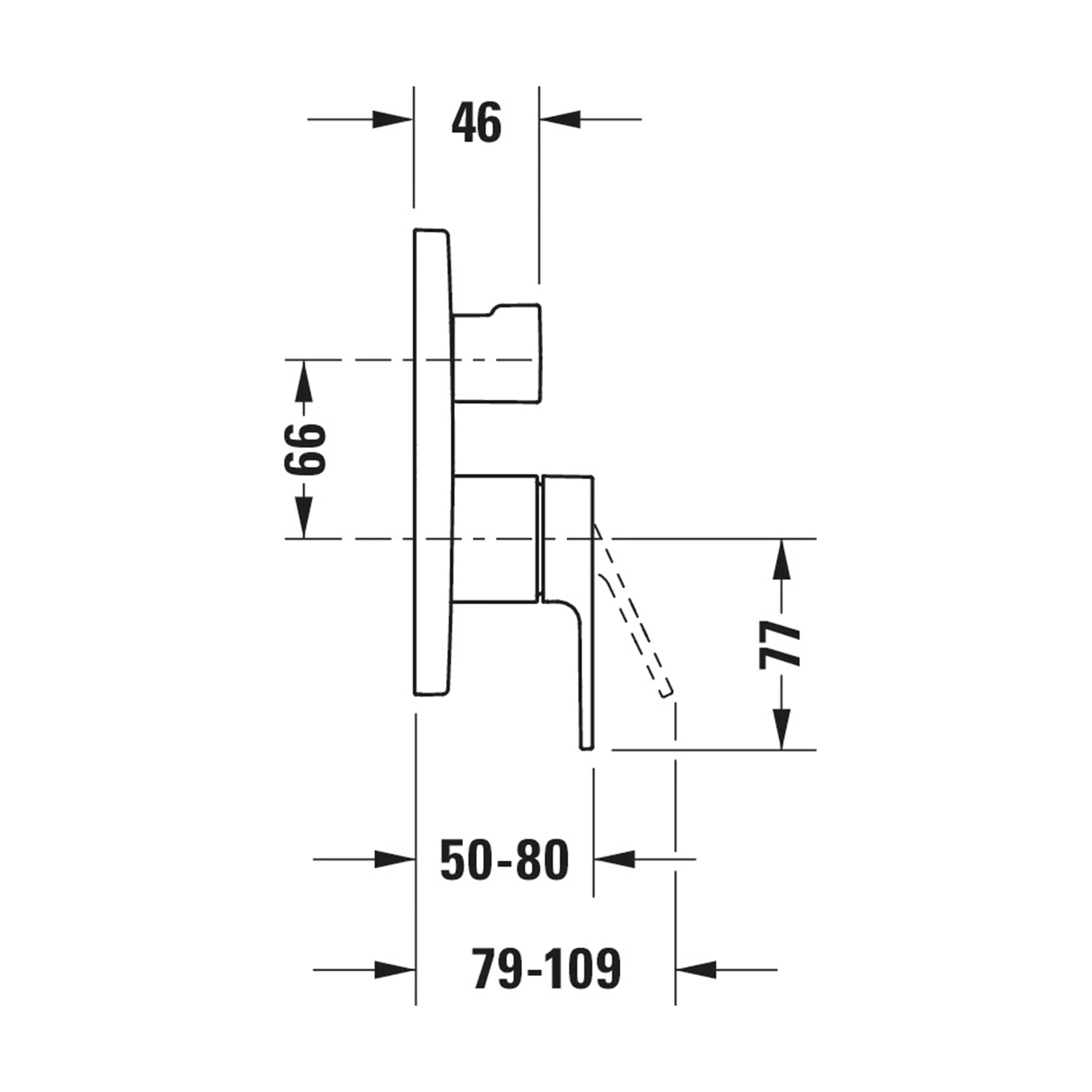 Duravit B.3 badekararmatur - Image 4