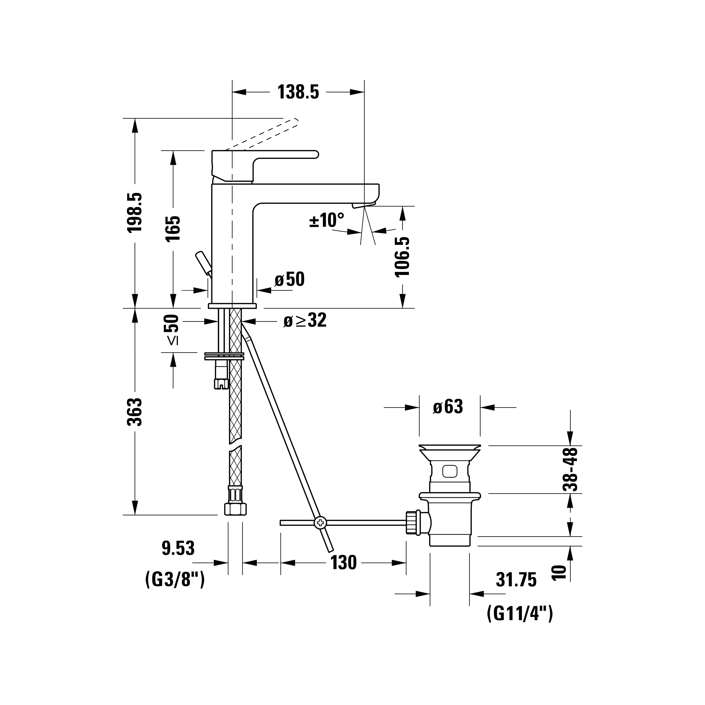 Duravit B.2 Einhebel-Waschtischmischer - Image 20