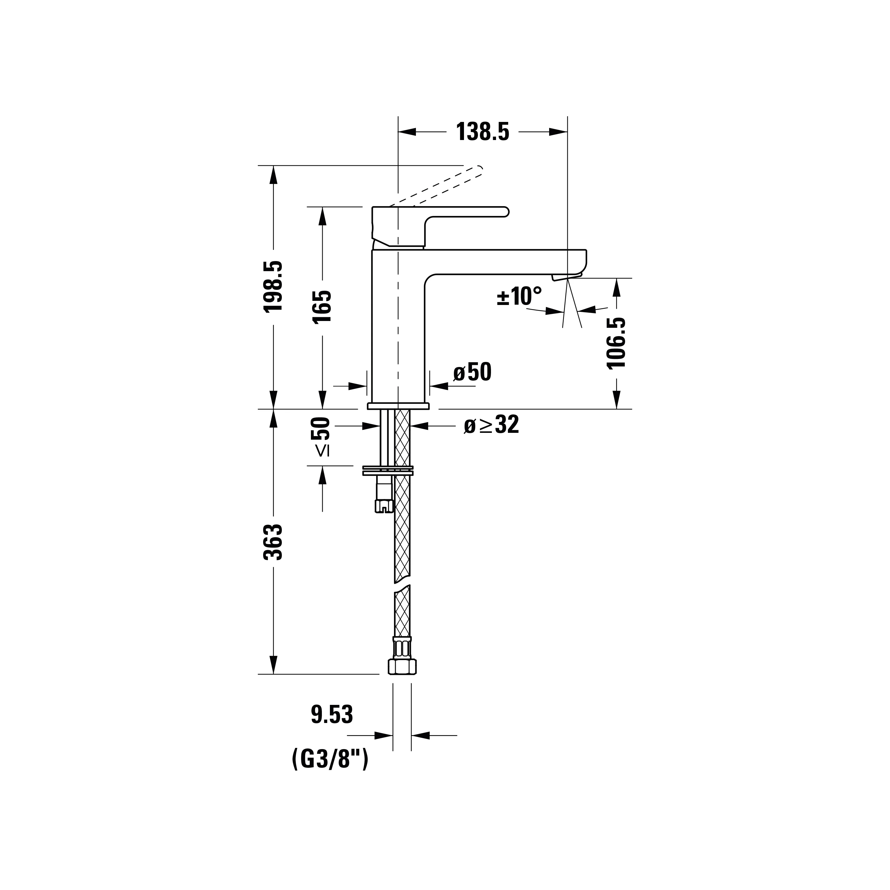 Duravit B.2 Einhebel-Waschtischmischer - Image 26