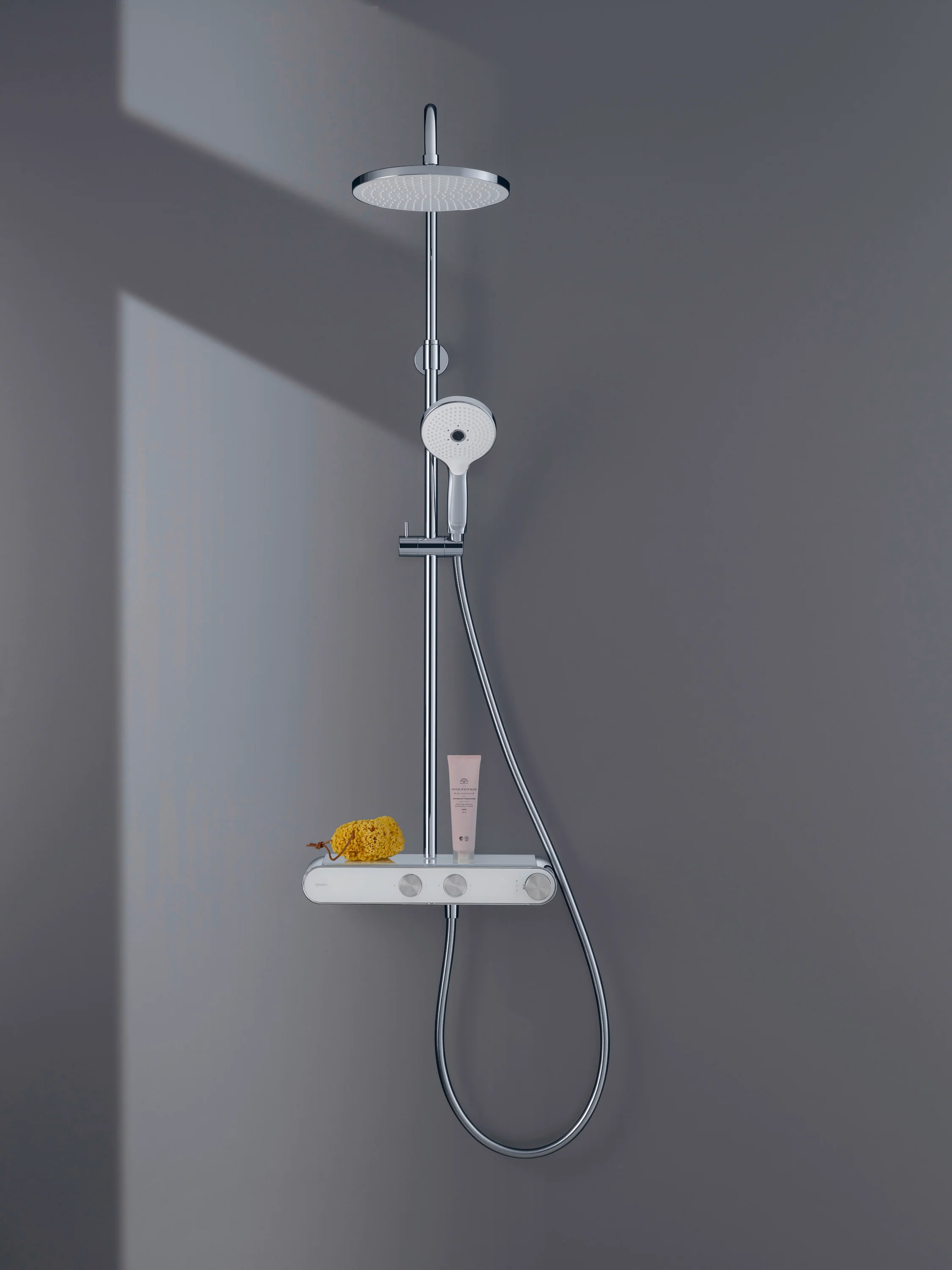 Duravit brusesystem med termostat og glashylde - Image 3