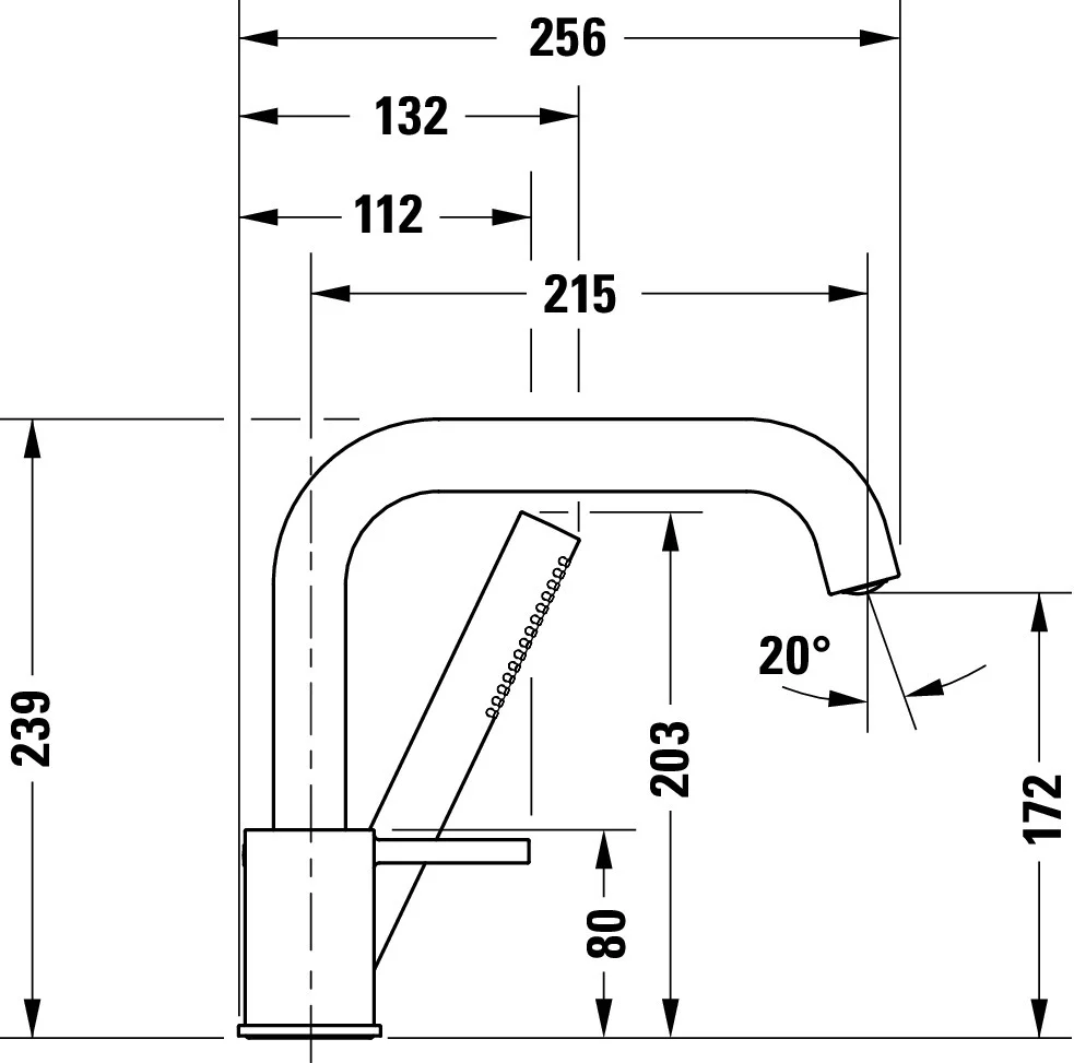 Duravit Circle 3-Loch Wannenarmatur - Image 2
