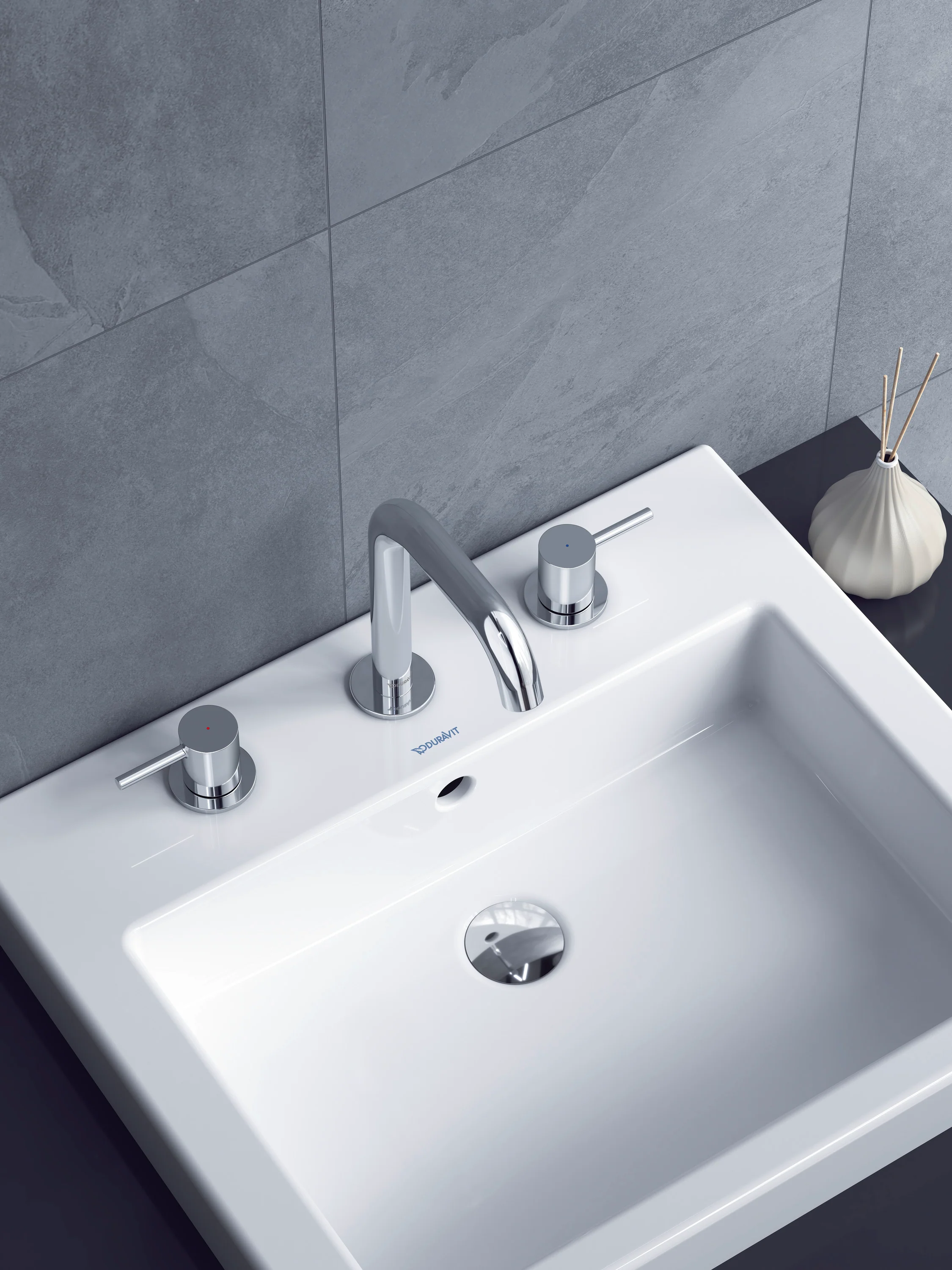 Duravit Circle 3-Loch Waschtischarmatur - Image 3