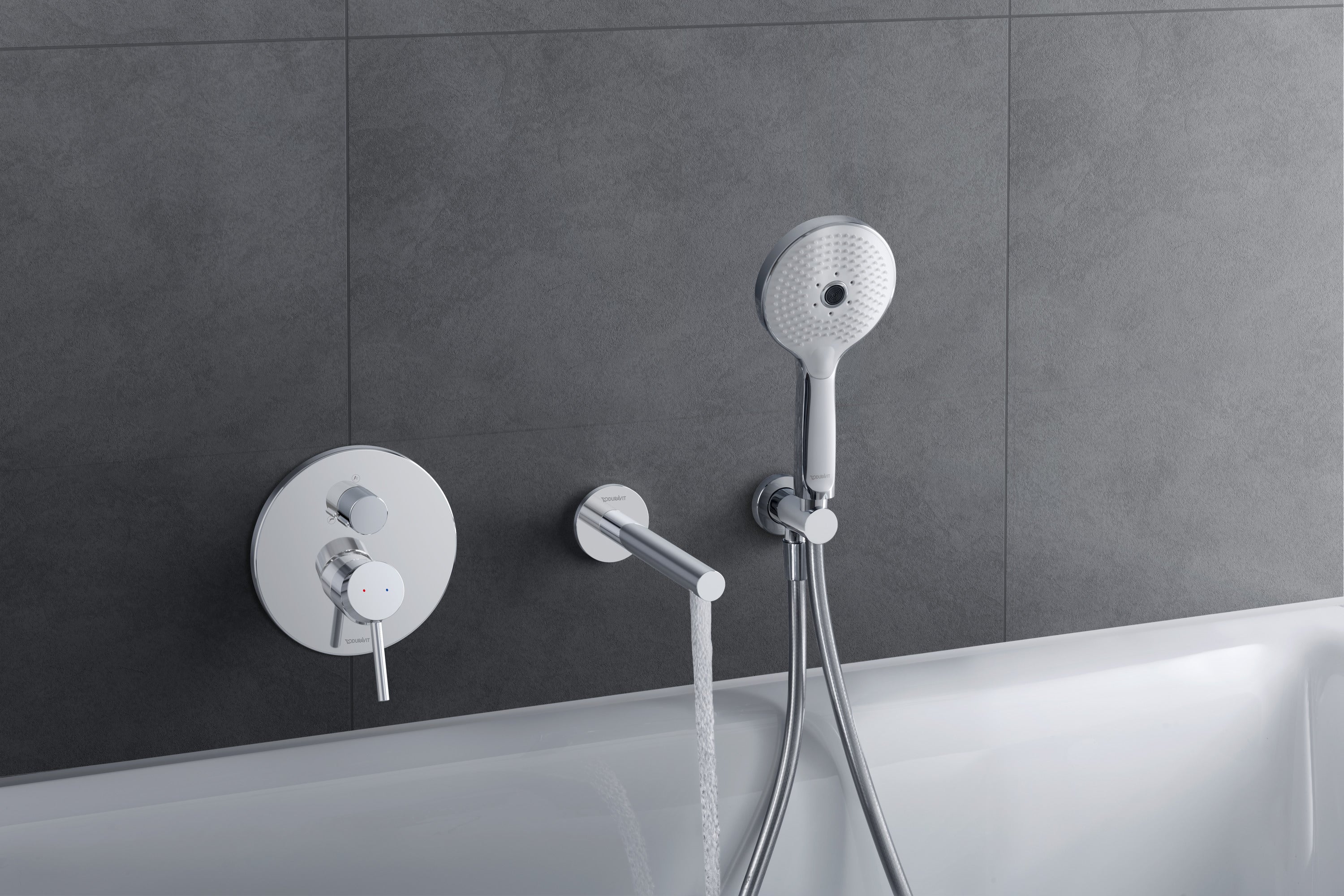 Duravit Circle badetud højglans krom - Image 3