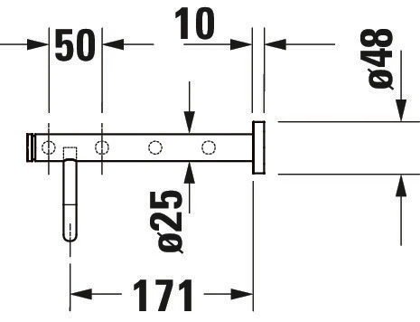 Duravit D-Code håndklædehylde  - Image 5