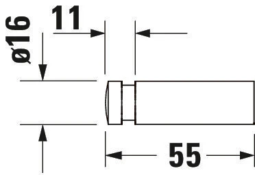 Duravit D-Code håndklædekrog - Image 9