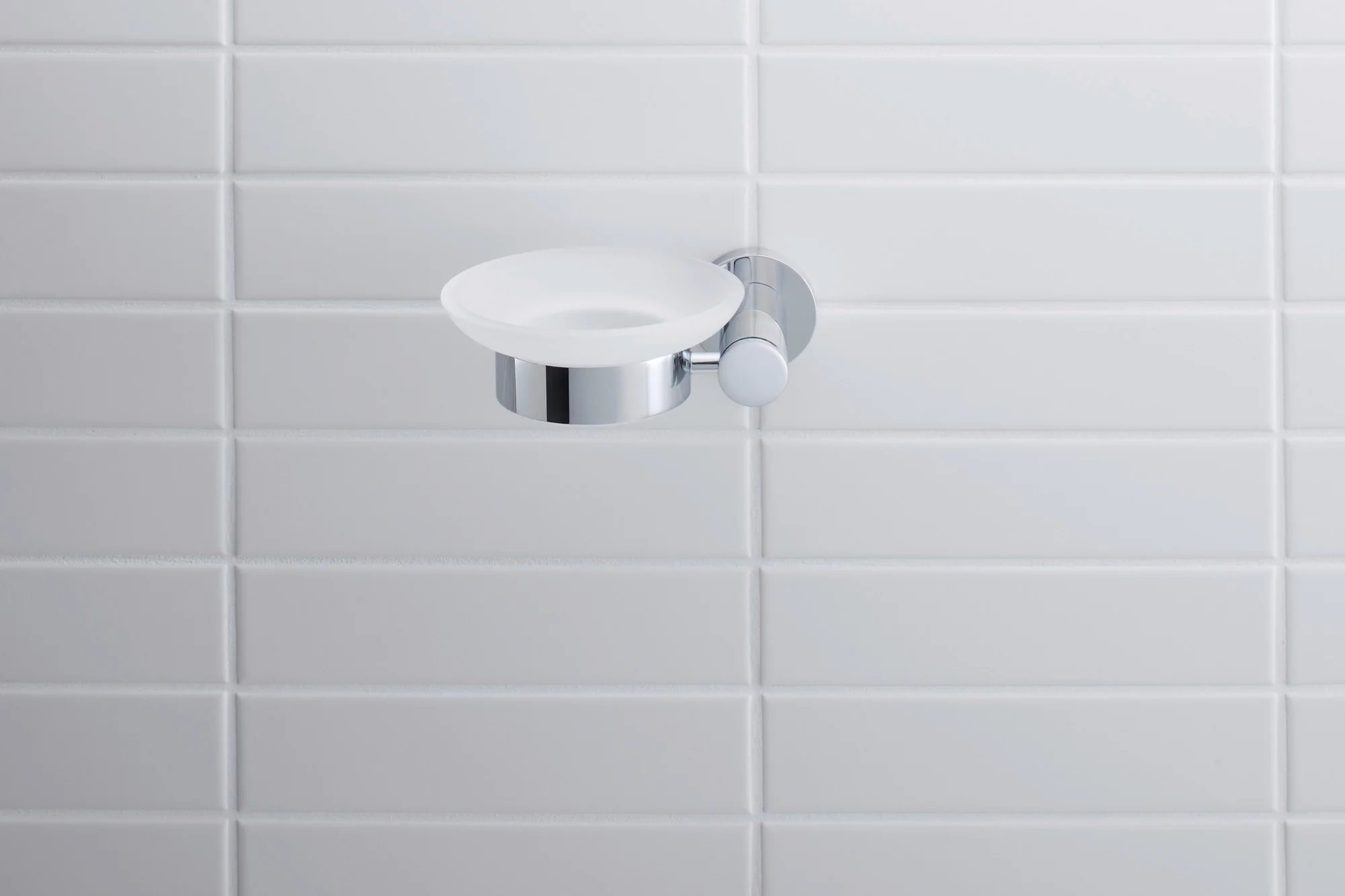 Duravit D-Code sæbeskål Ø10 cm til 1 sæbe  - Image 3