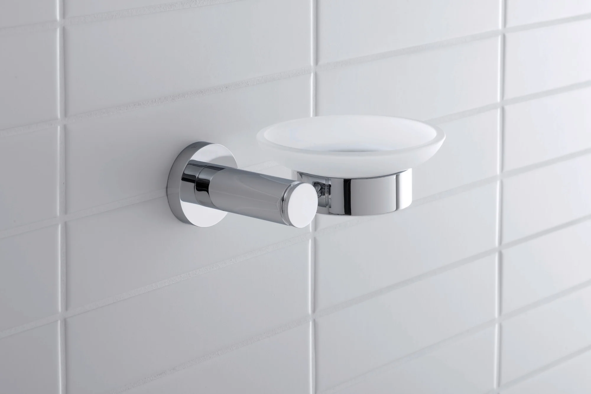 Duravit D-Code sæbeskål Ø10 cm til 1 sæbe