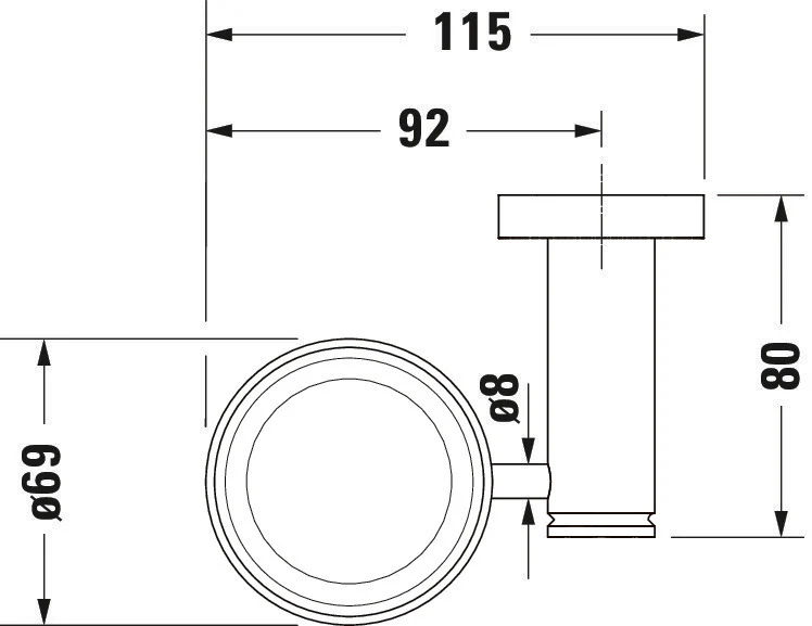Duravit D-Code tandkrus - Image 5