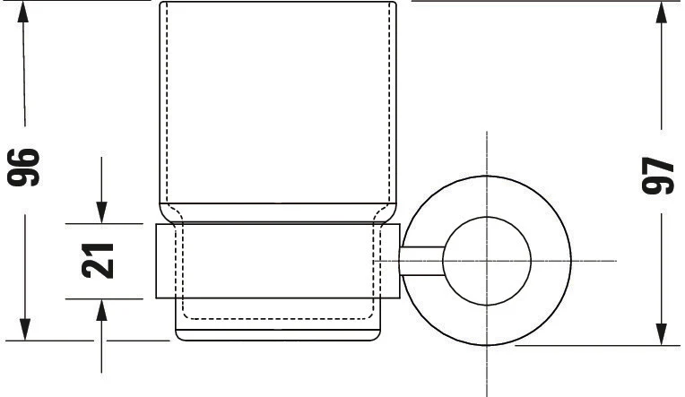 Duravit D-Code tandkrus - Image 7