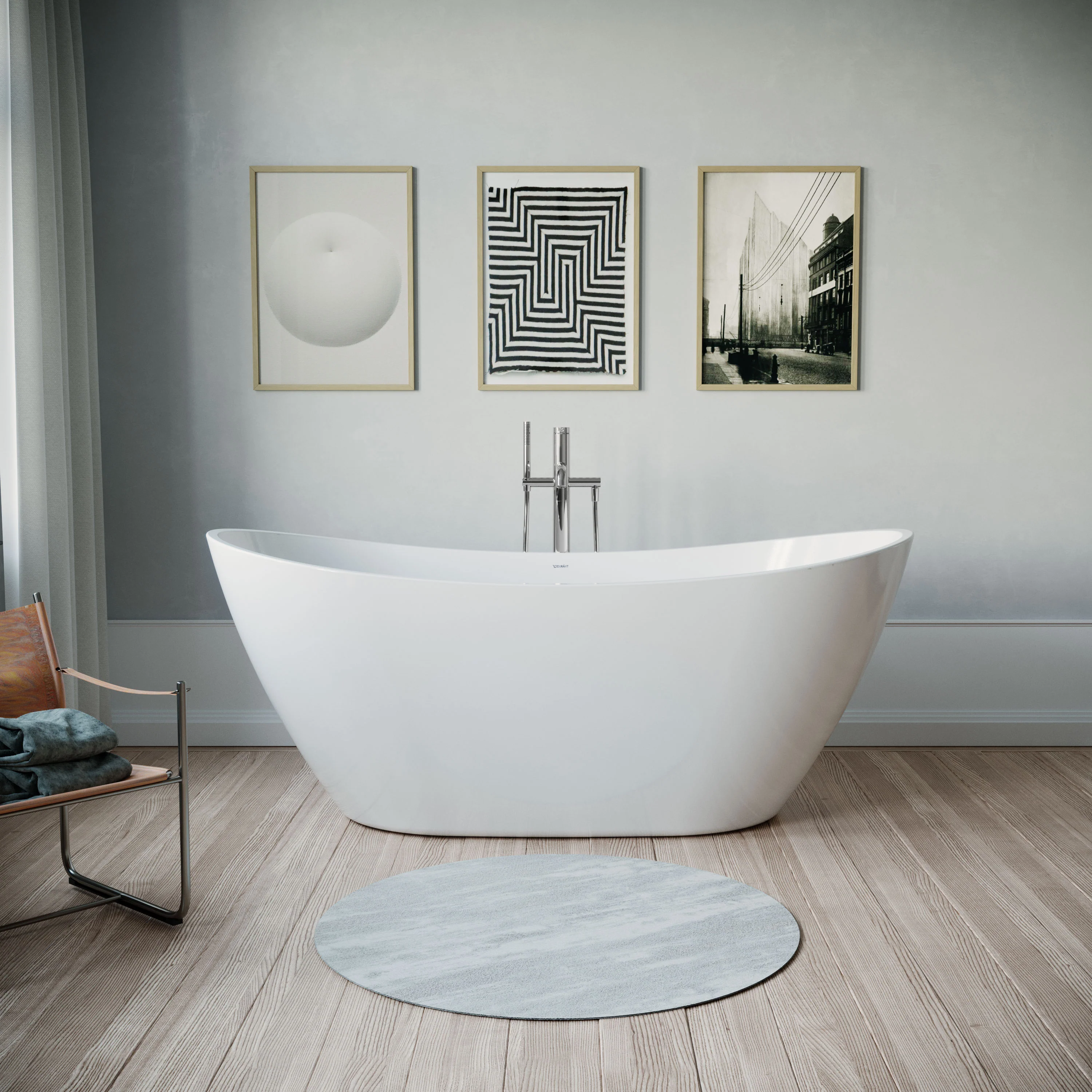 Duravit DuraBerk fritstående badekar