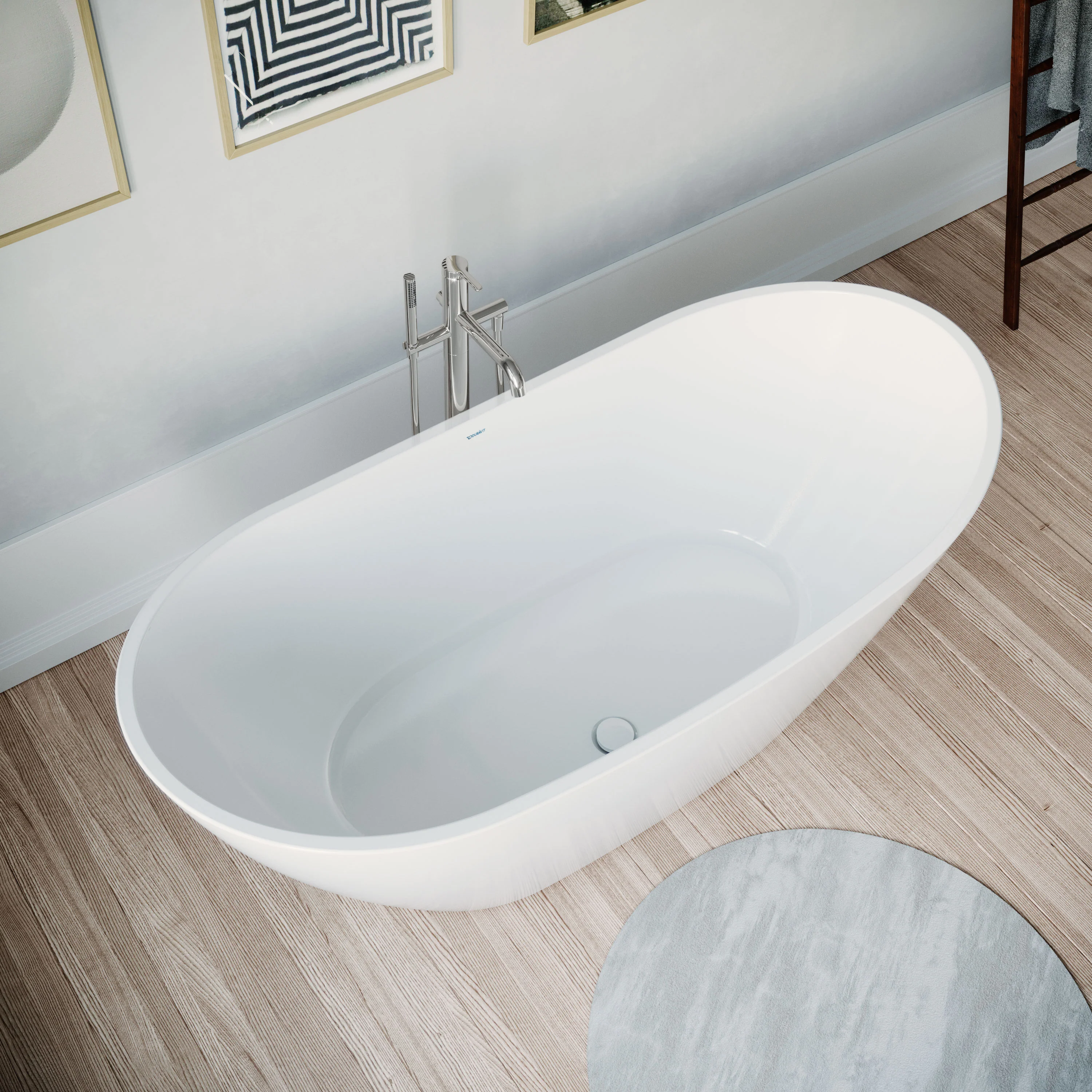 Duravit DuraBerk fritstående badekar - Image 21