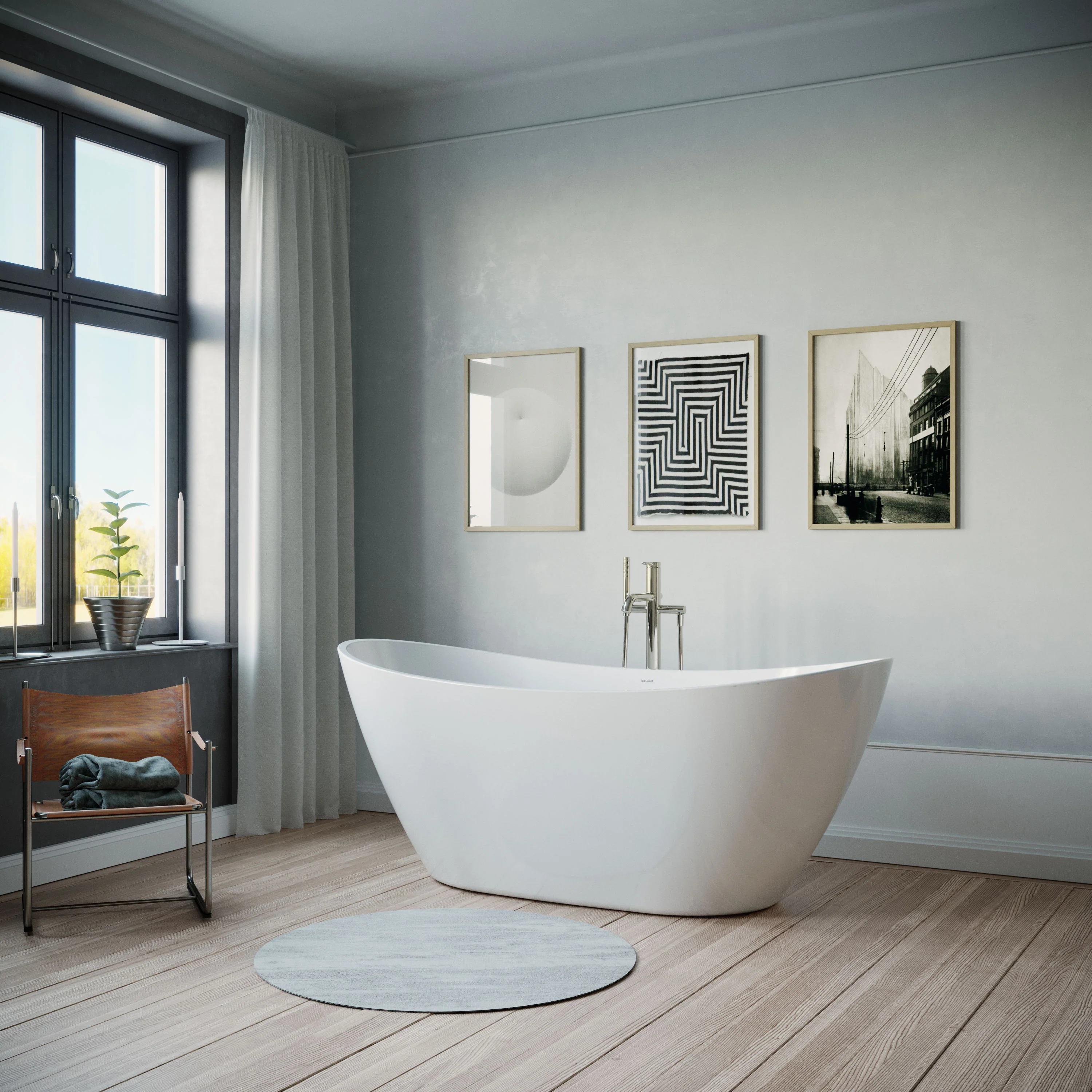 Duravit DuraBerk fritstående badekar - Image 23