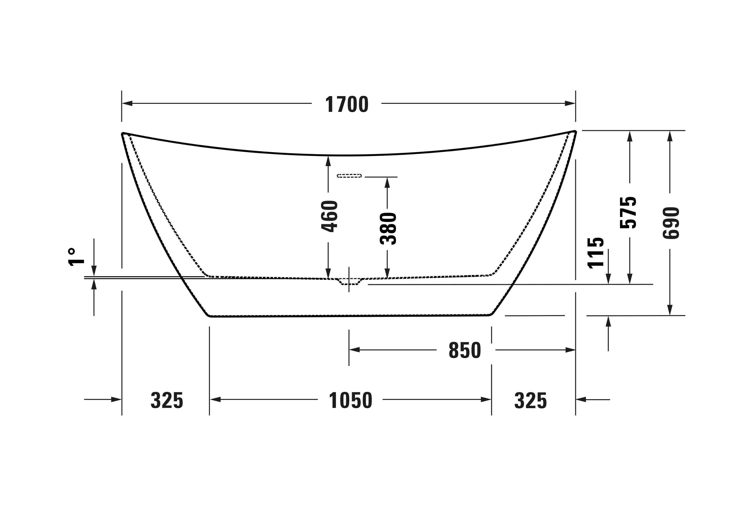 Duravit DuraBerk fritstående badekar - Image 26