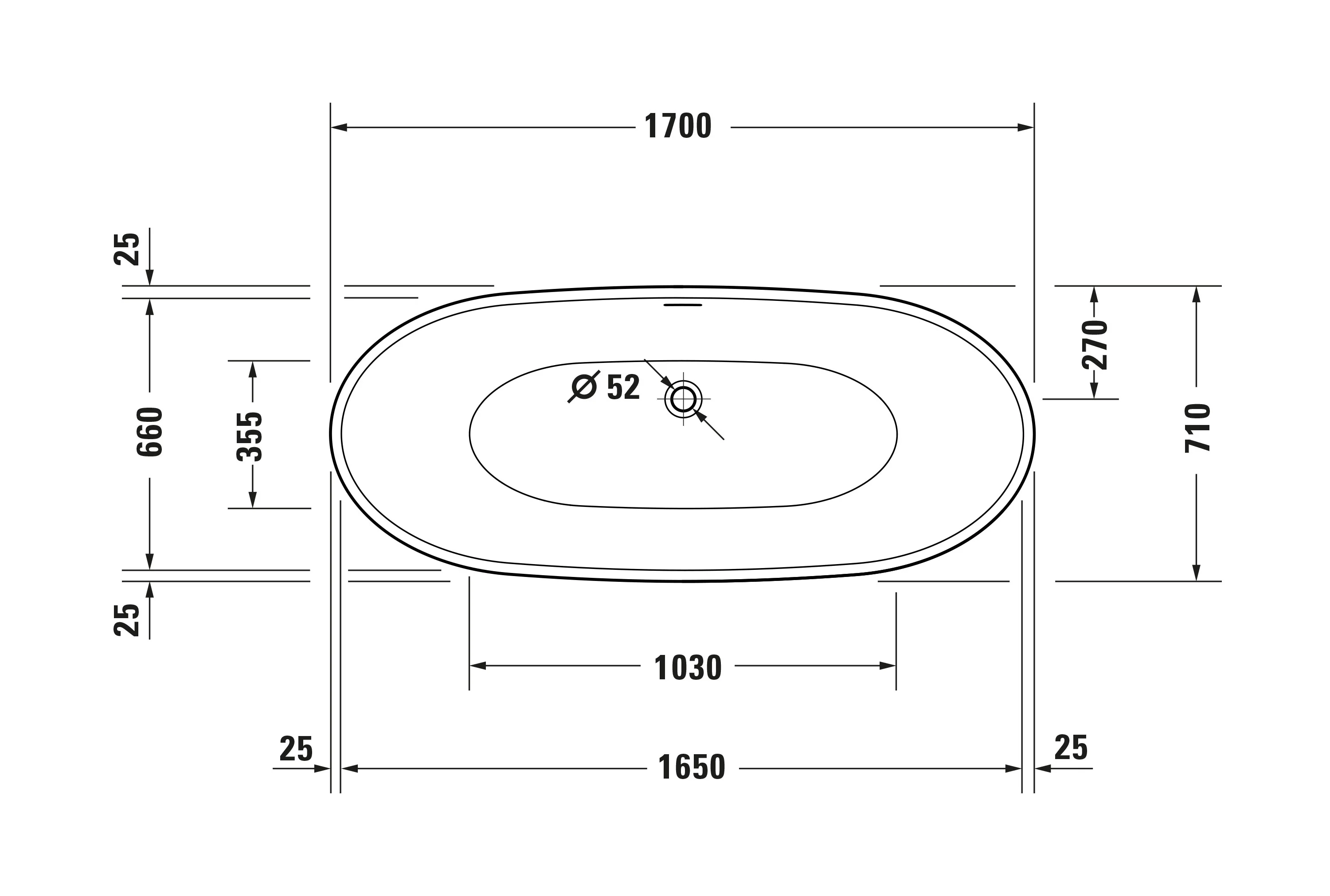 Duravit DuraBerk fritstående badekar - Image 27