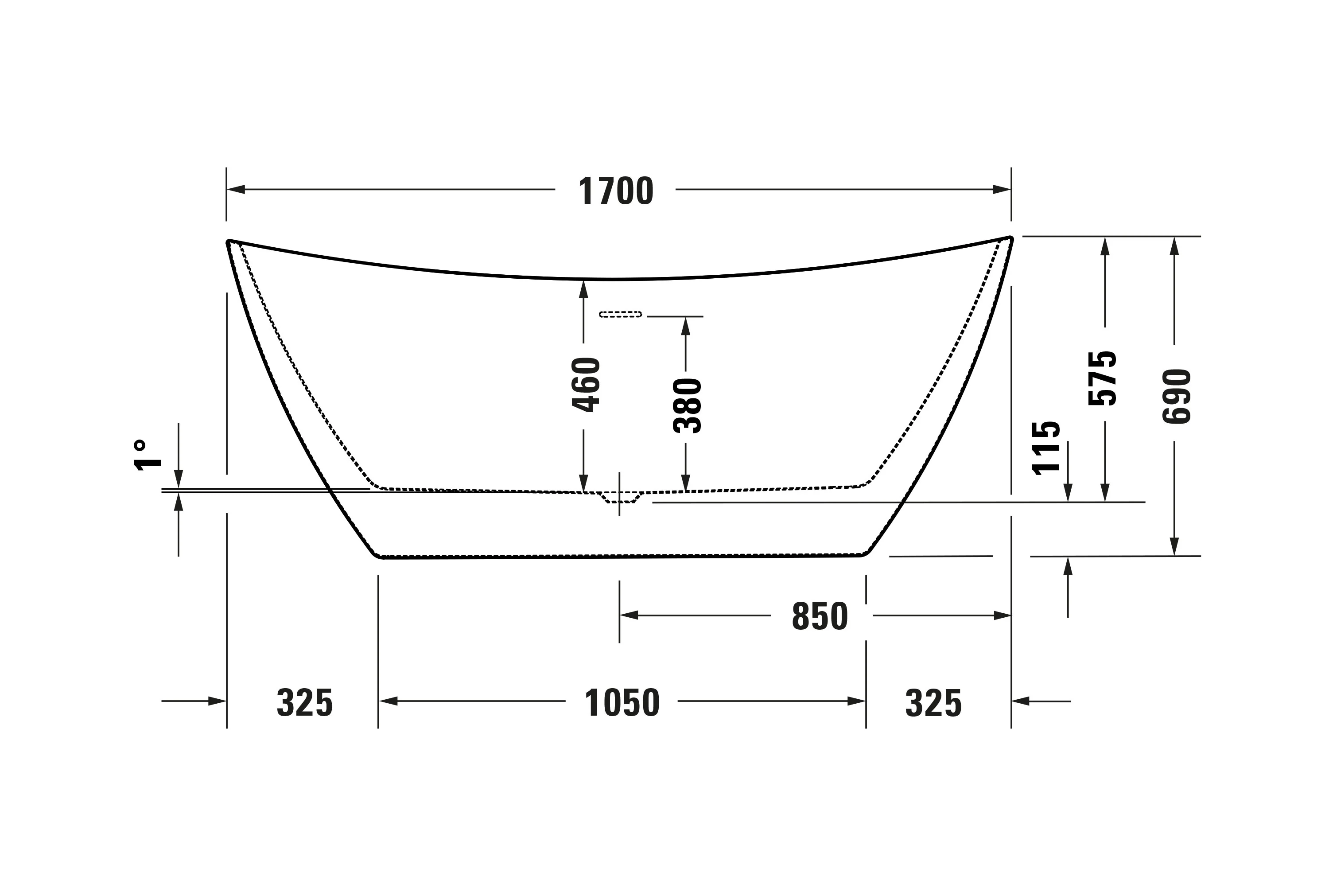Duravit DuraBerk fritstående badekar - Image 30
