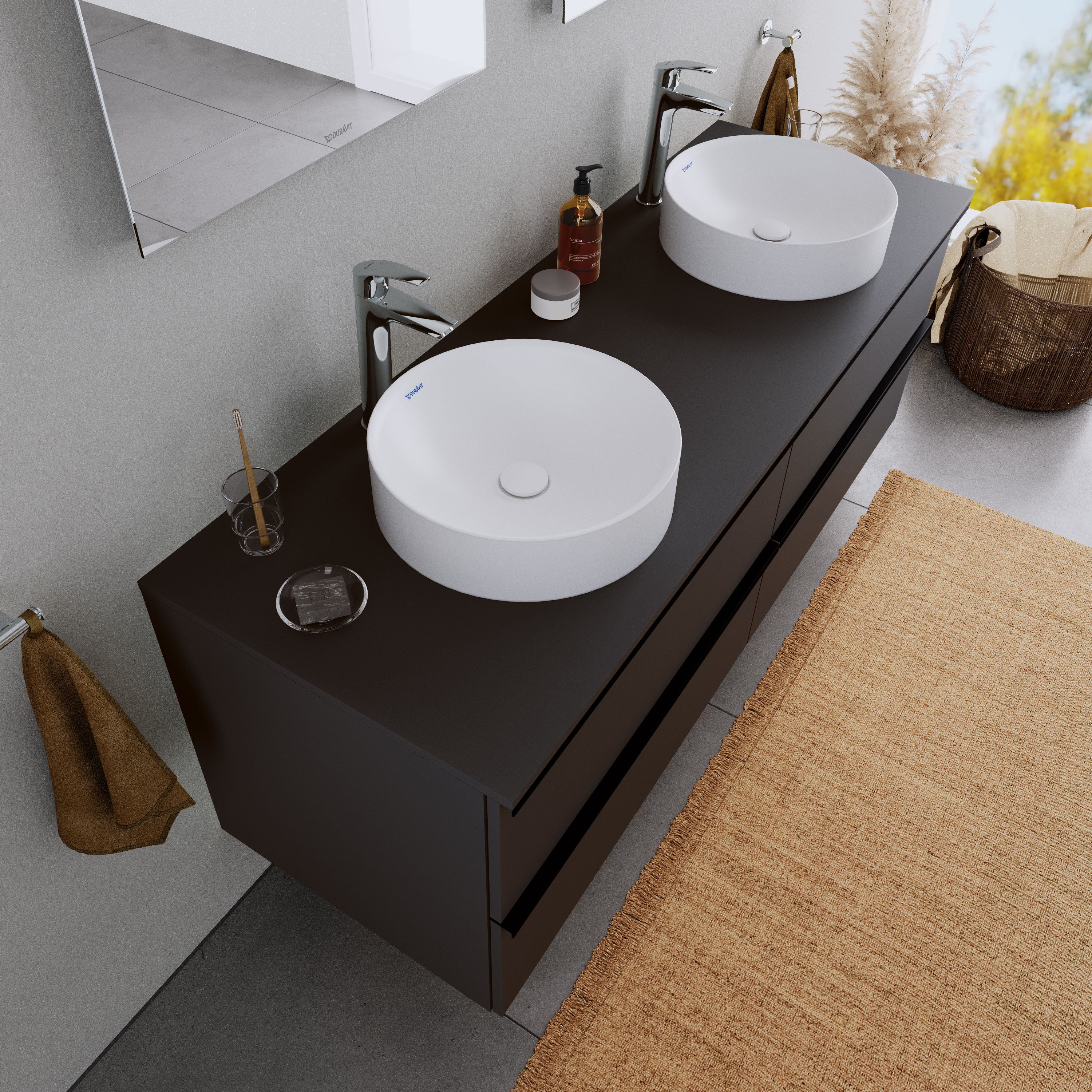 Duravit DuraCielo bordmonteret håndvask