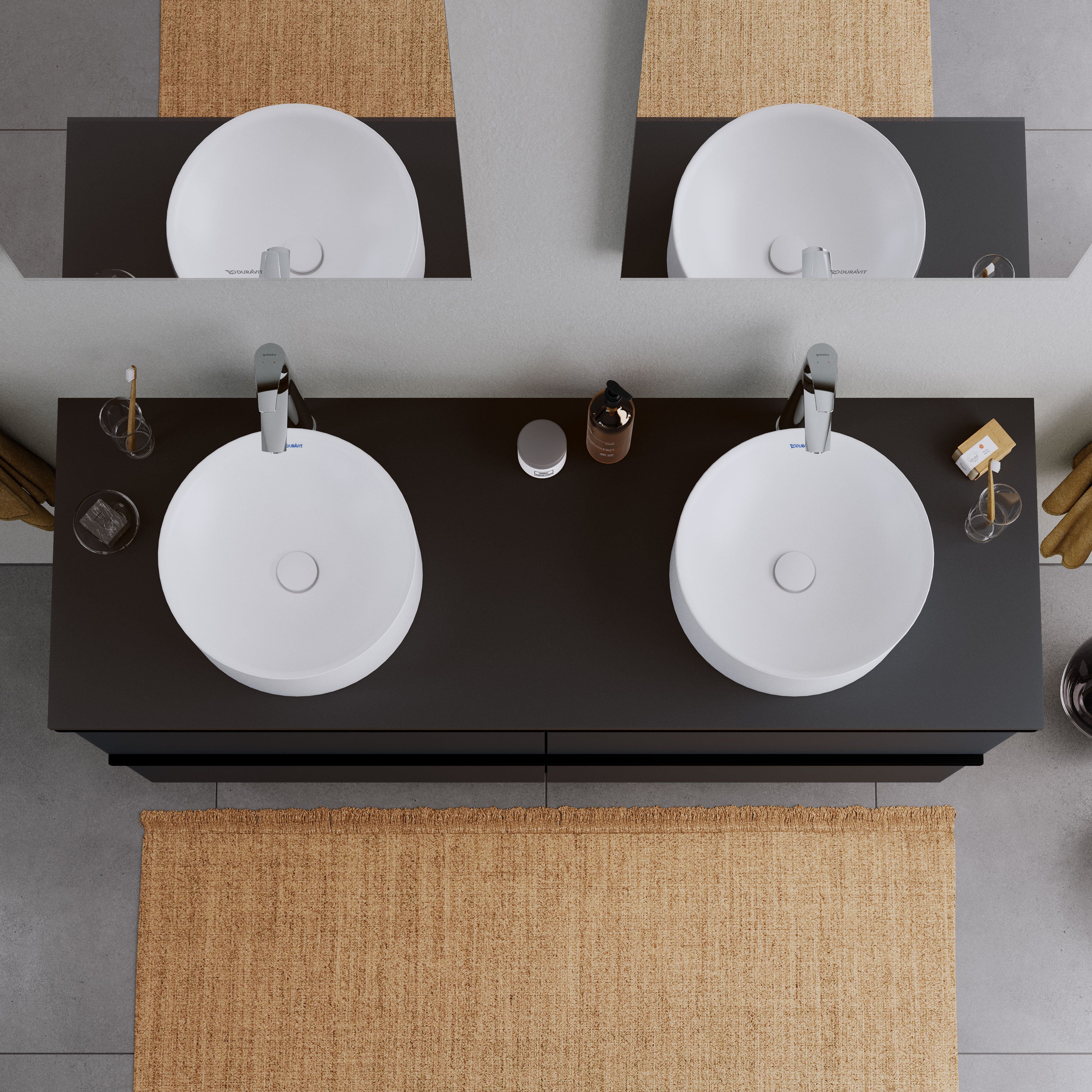 Duravit DuraCielo bordmonteret håndvask - Image 3