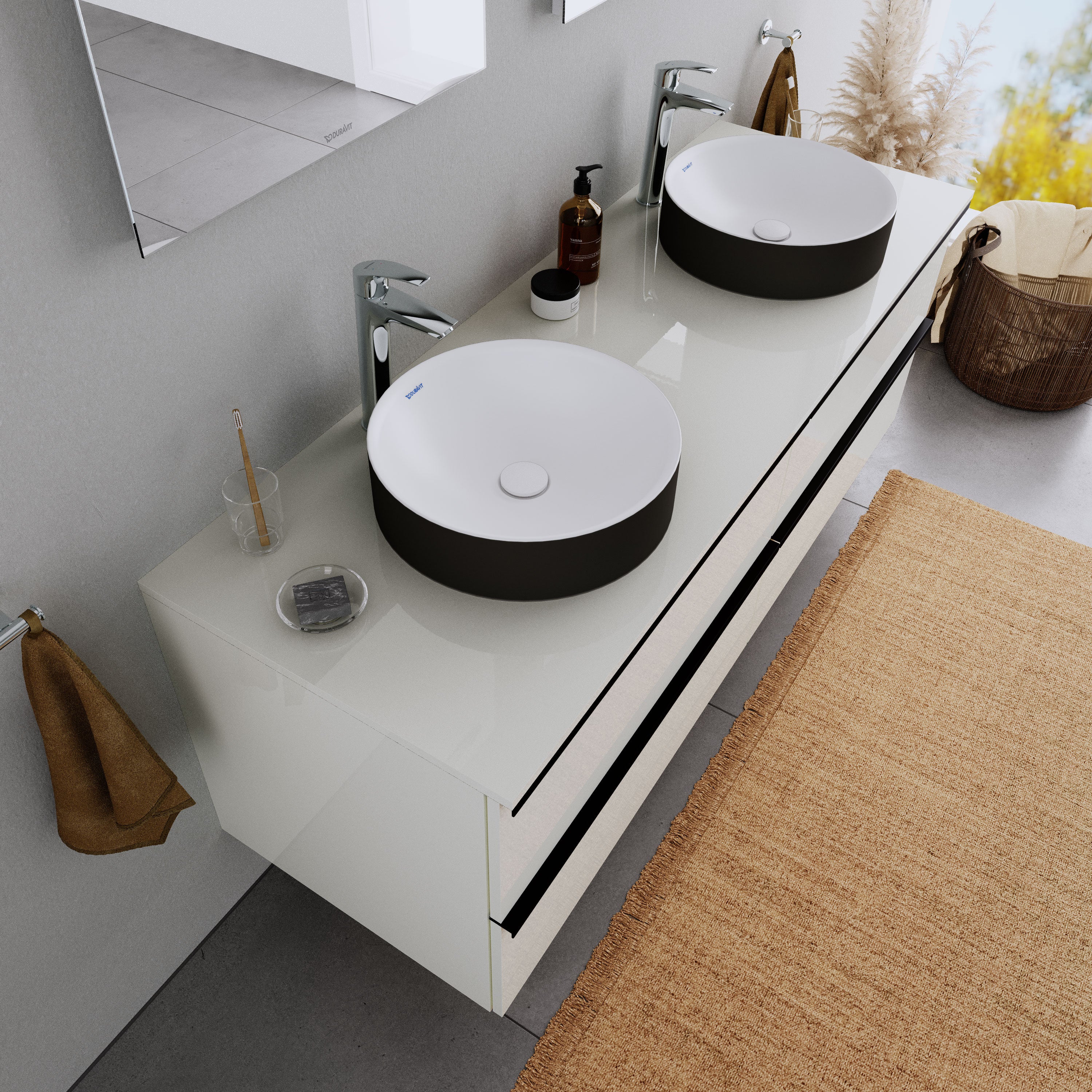 Duravit DuraCielo bordmonteret håndvask - Image 5