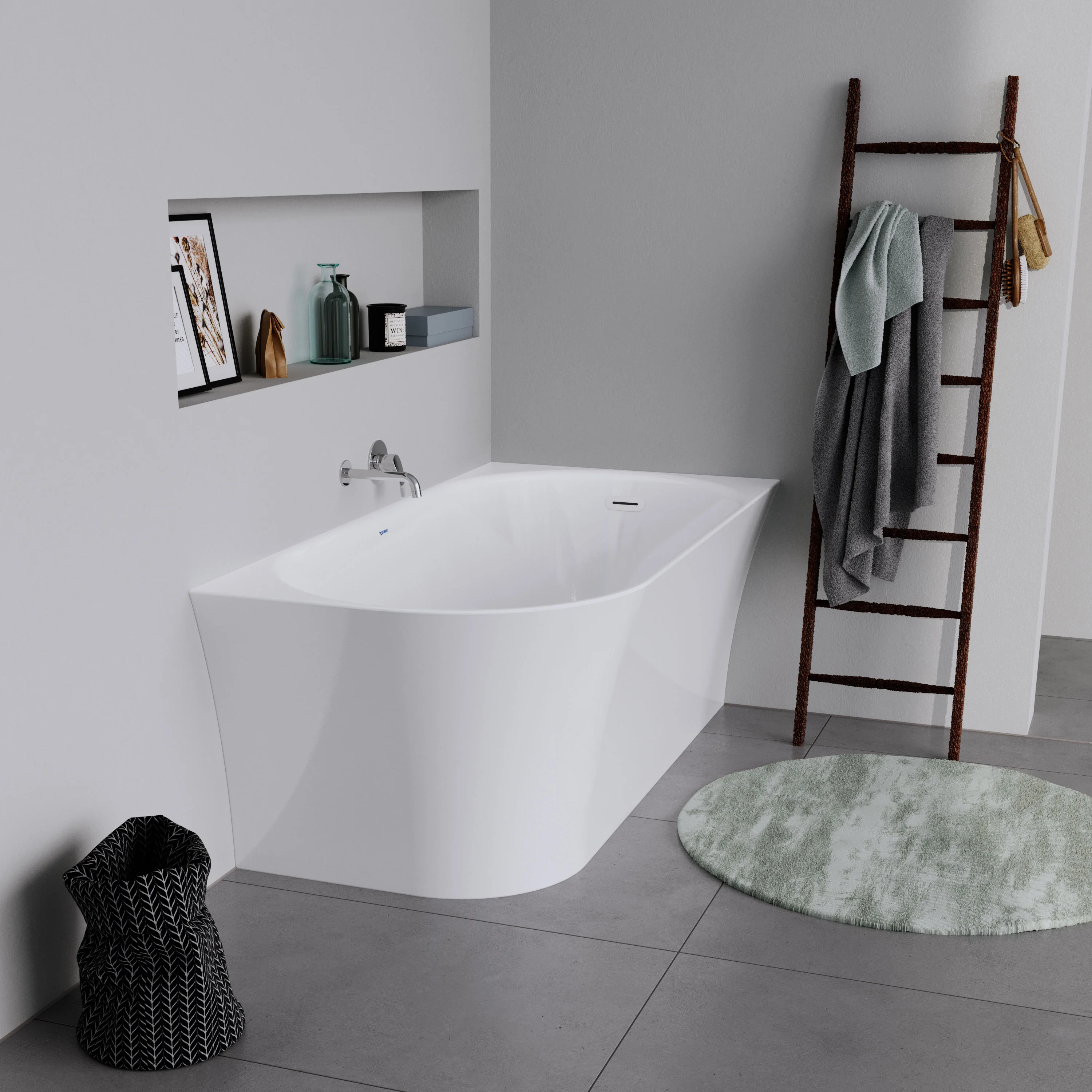 Duravit DuraDelfi hjørnebadekar - Image 2